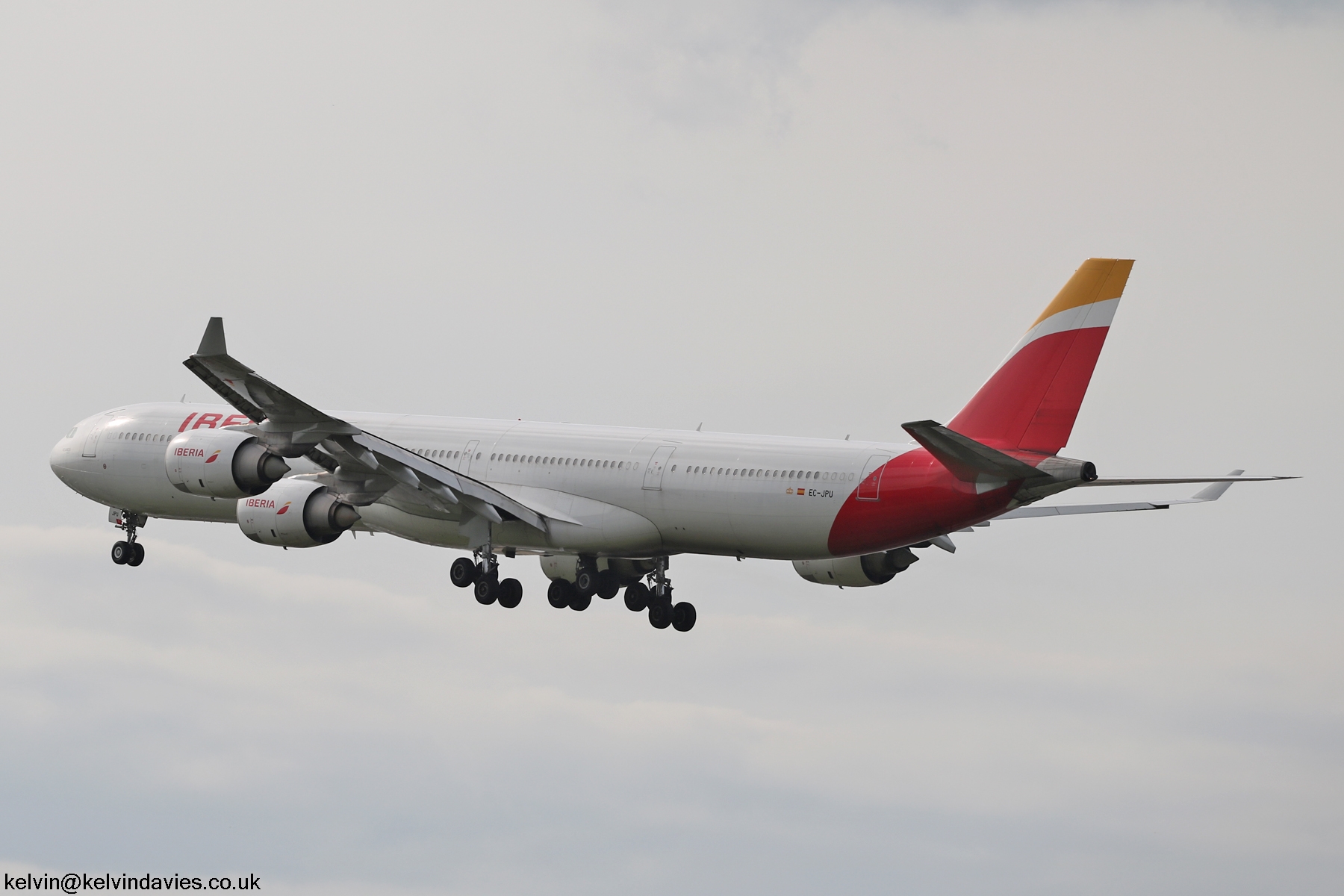 Iberia A340 EC-JPU