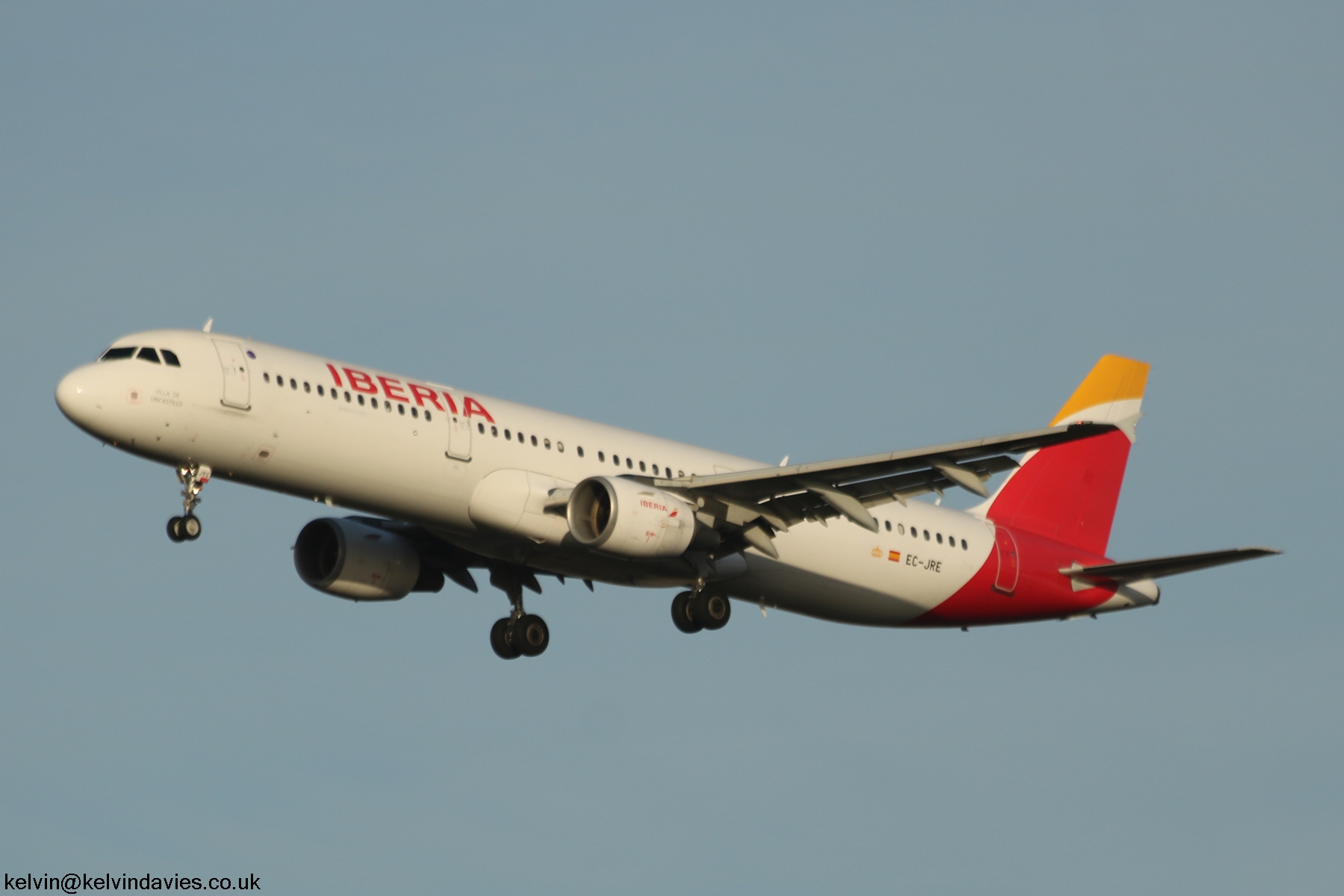 Iberia A321 EC-JRE
