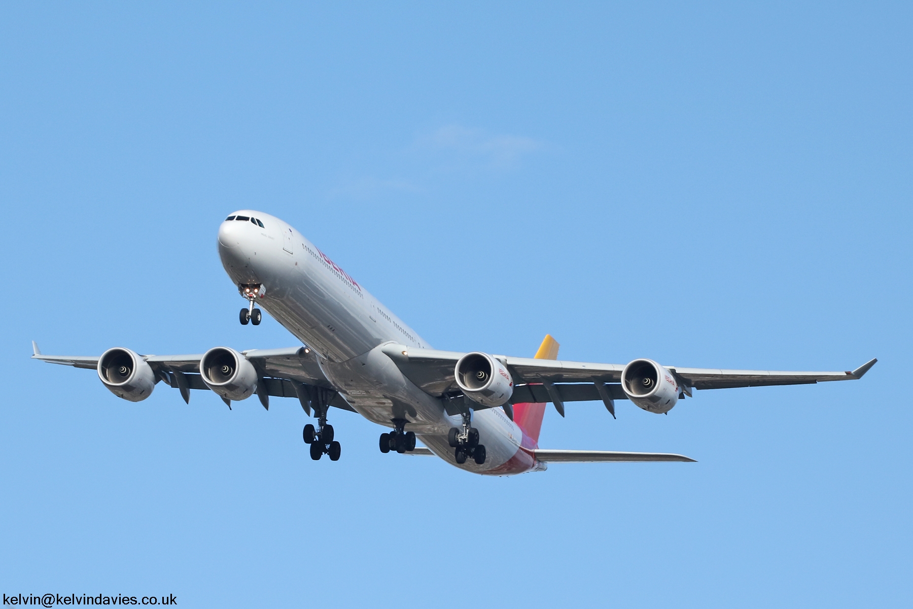 Iberia A340 EC-LCZ