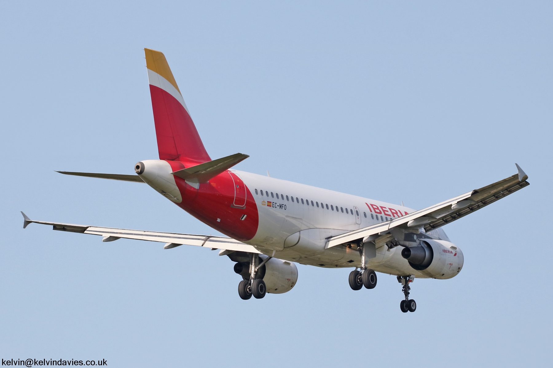 Iberia A319 EC-MFO