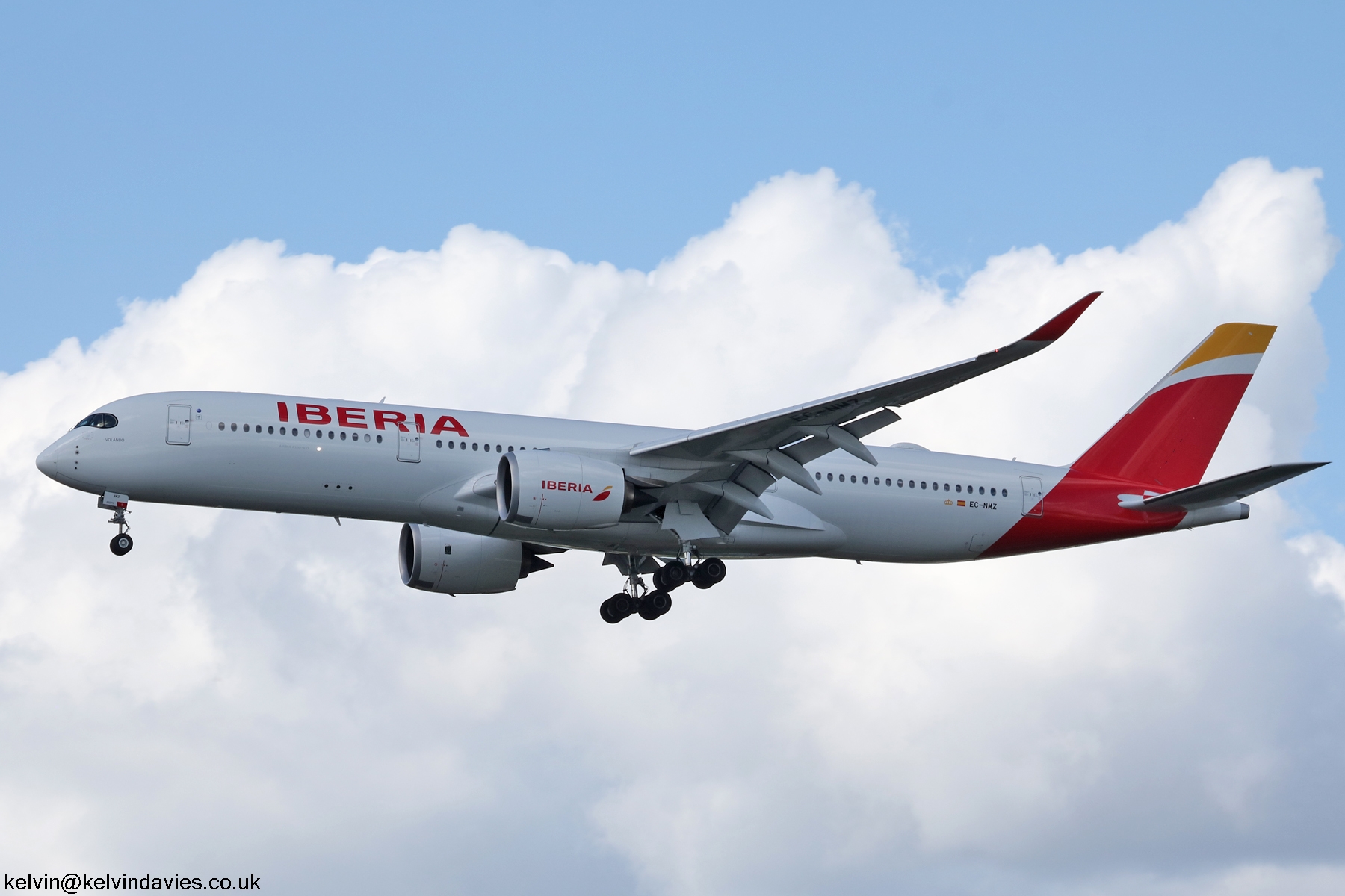 Iberia A350 EC-NMZ
