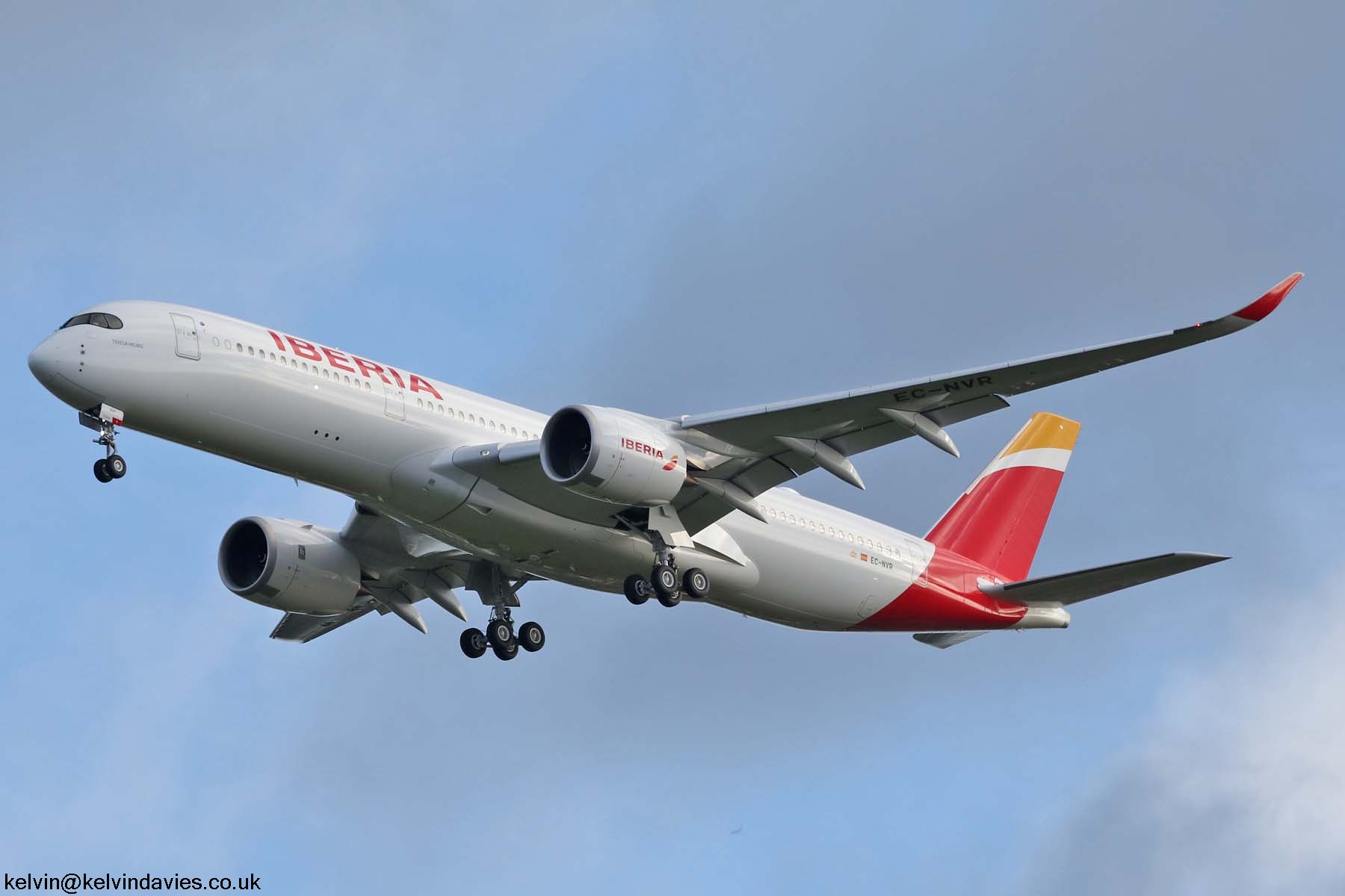 Iberia A350 EC-NVR