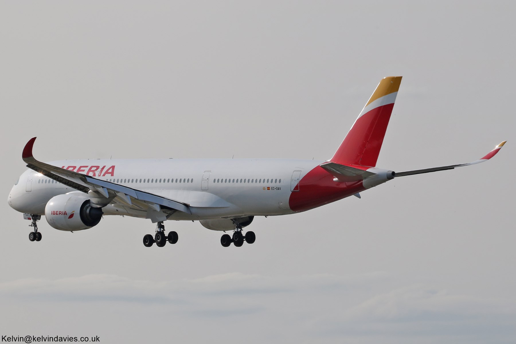 Iberia A350 EC-OAV