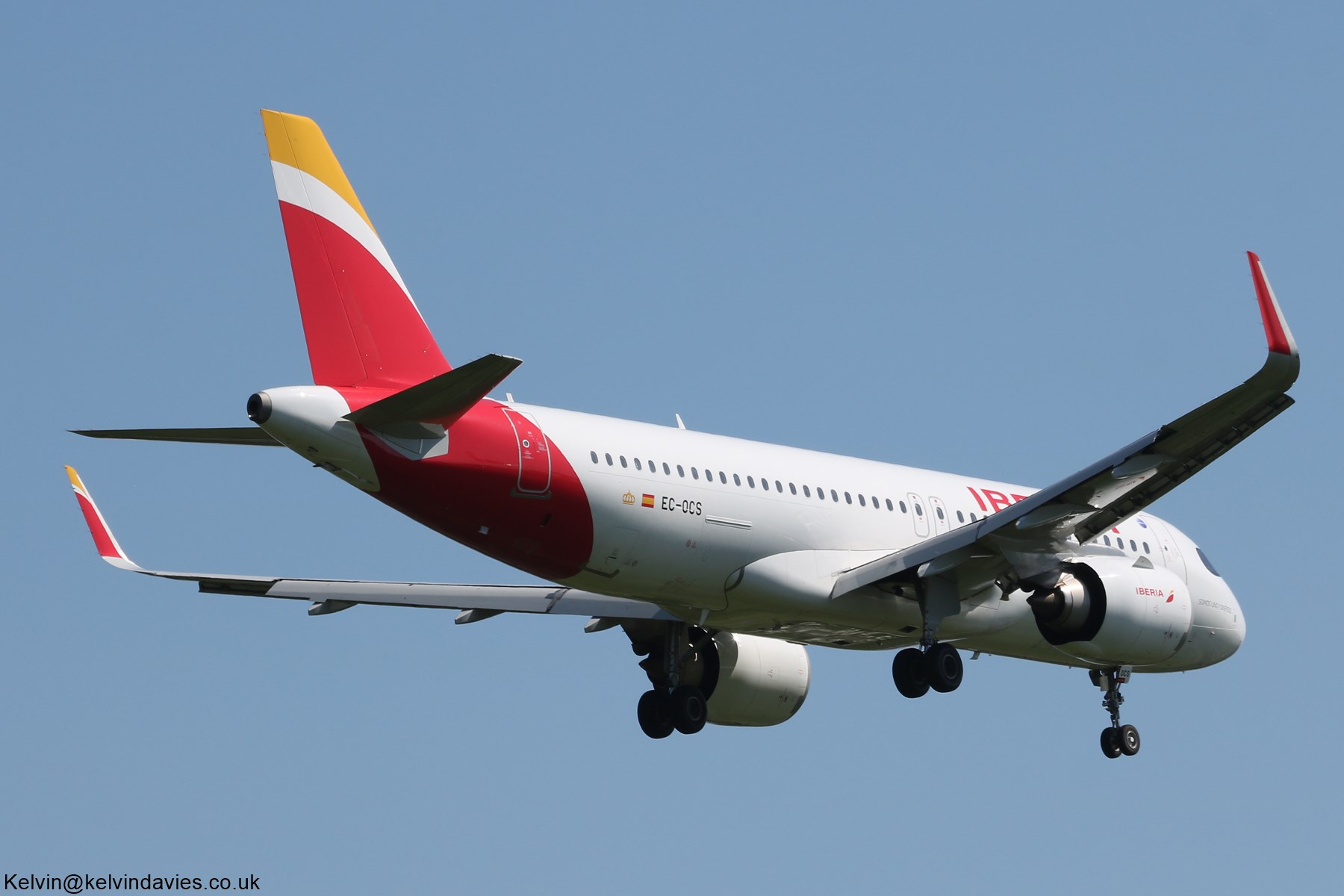 Iberia A320 Neo EC-OCS
