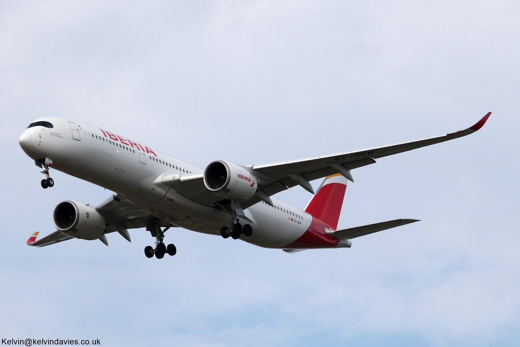 Iberia A350 EC-OFM