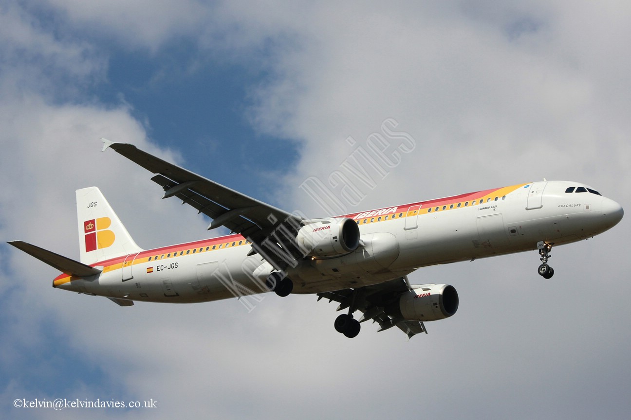Iberia A321 EC-JGS