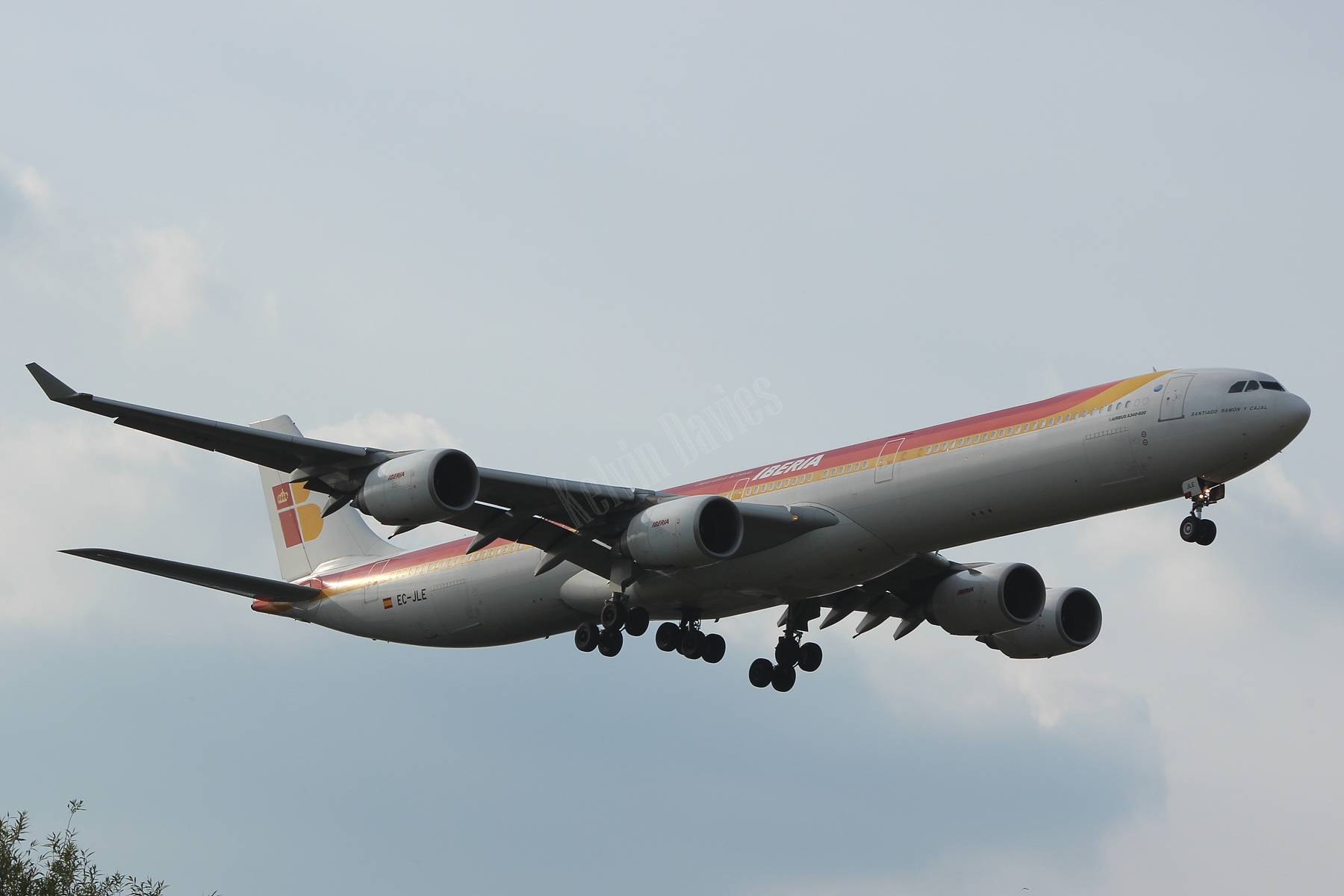 Iberia A340 EC-JLE