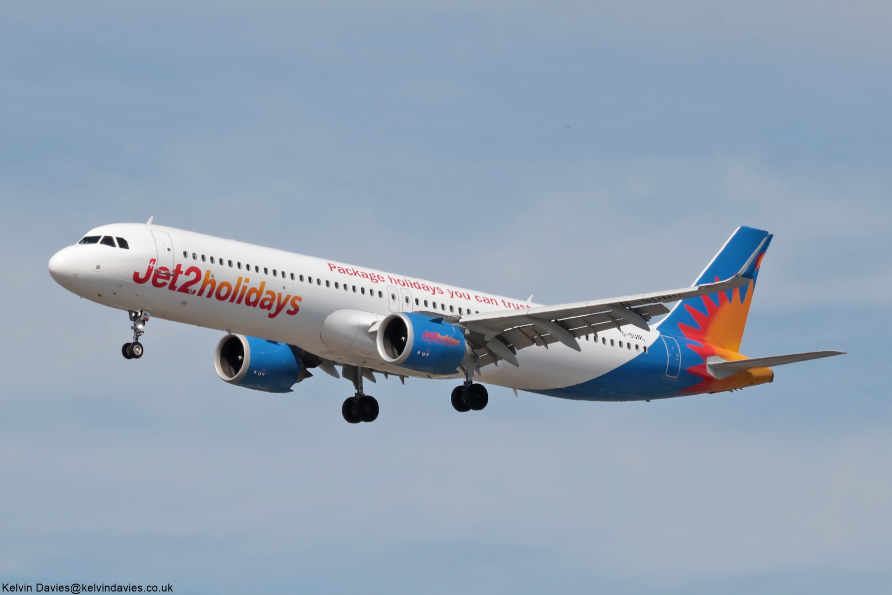 Jet2 A321NEO G-SUNL