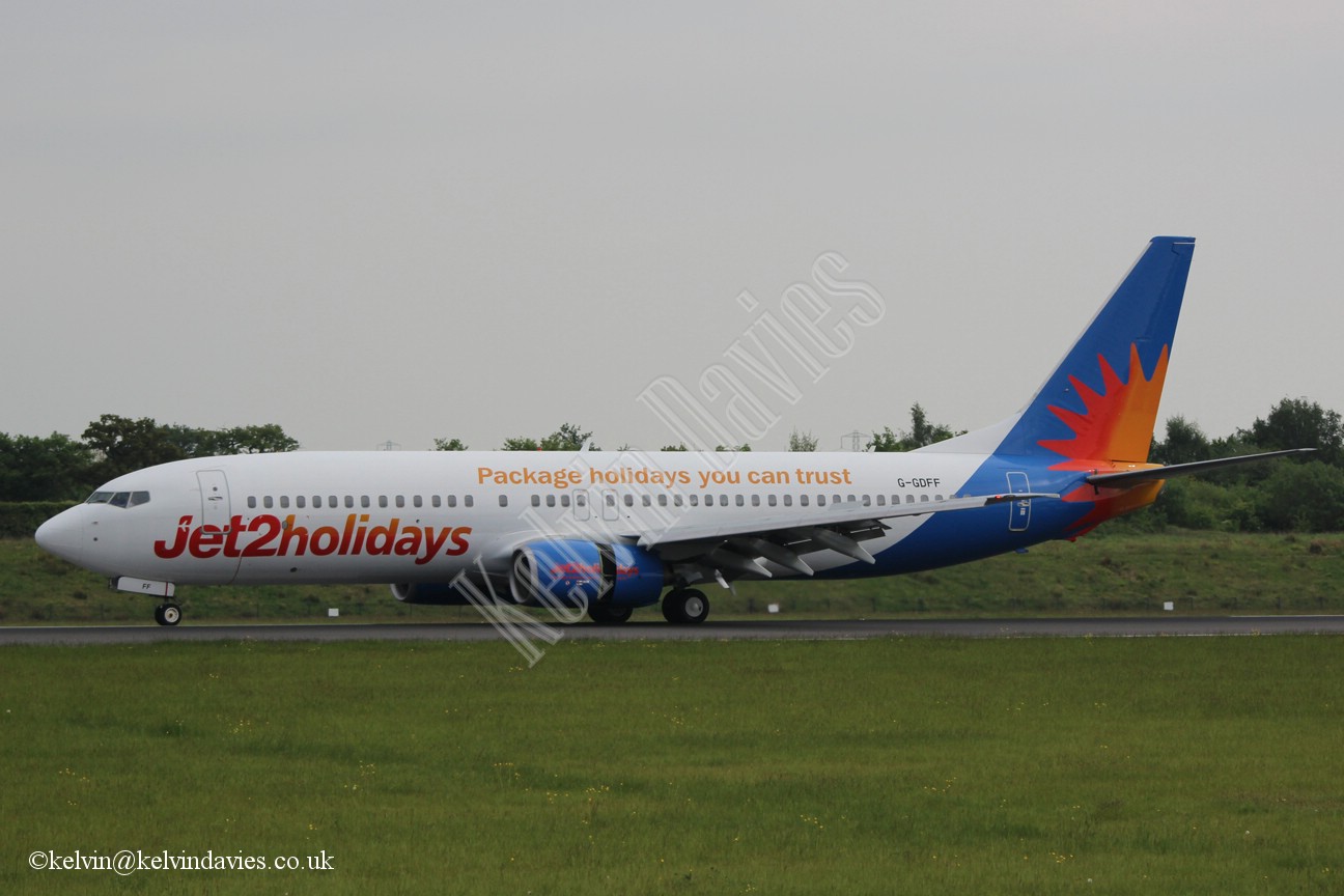 Jet2 B737 G-GDFF