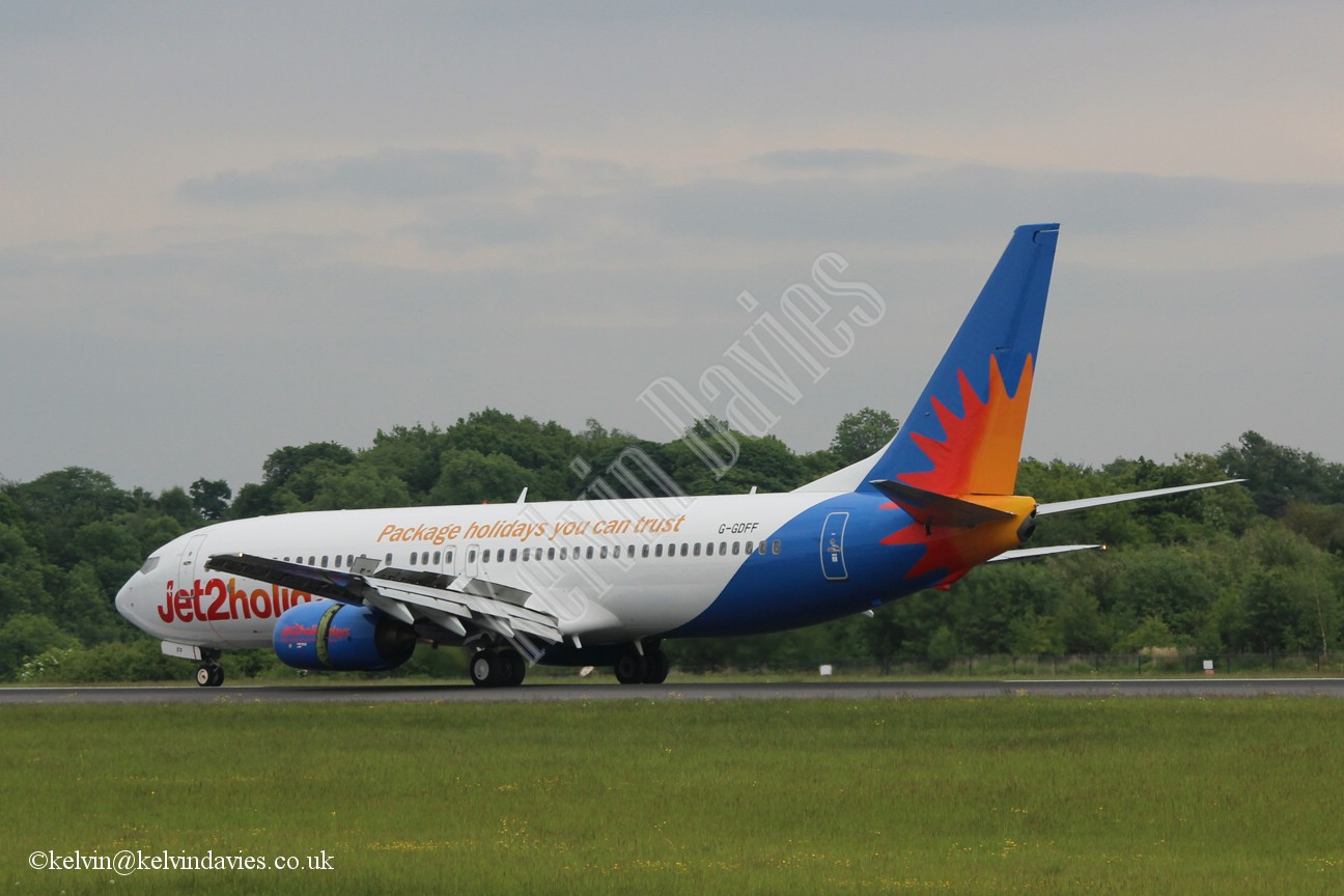 Jet2 B737 G-GDFF