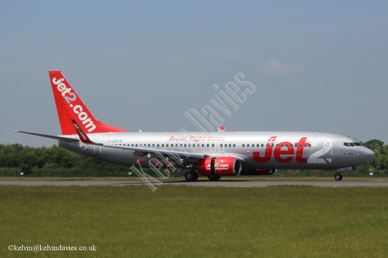 Jet2 B737 G-GDFR