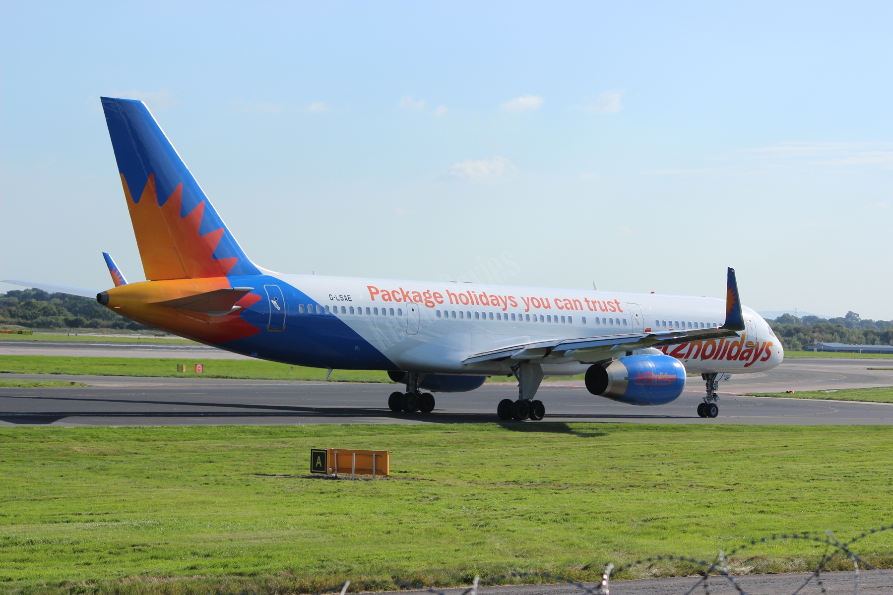 Jet2 B757 G-LSAE