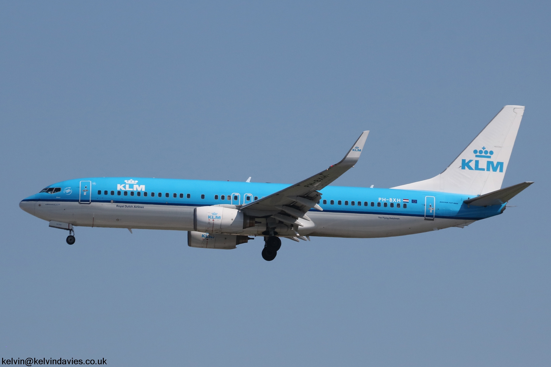 KLM 737 PH-BXH