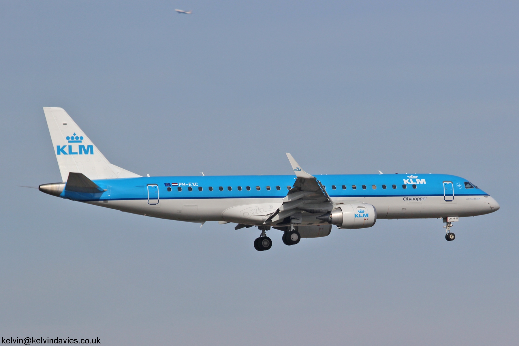 KLM Cityhopper EMB-190 PH-EXC