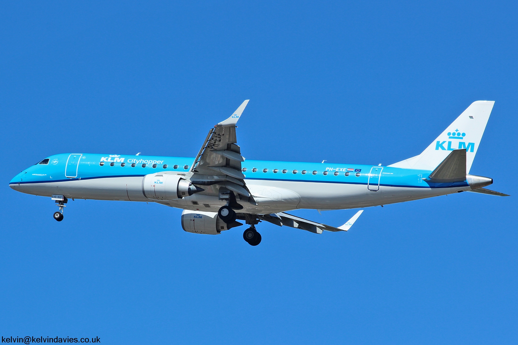 KLM Cityhopper E190 PH-EXE