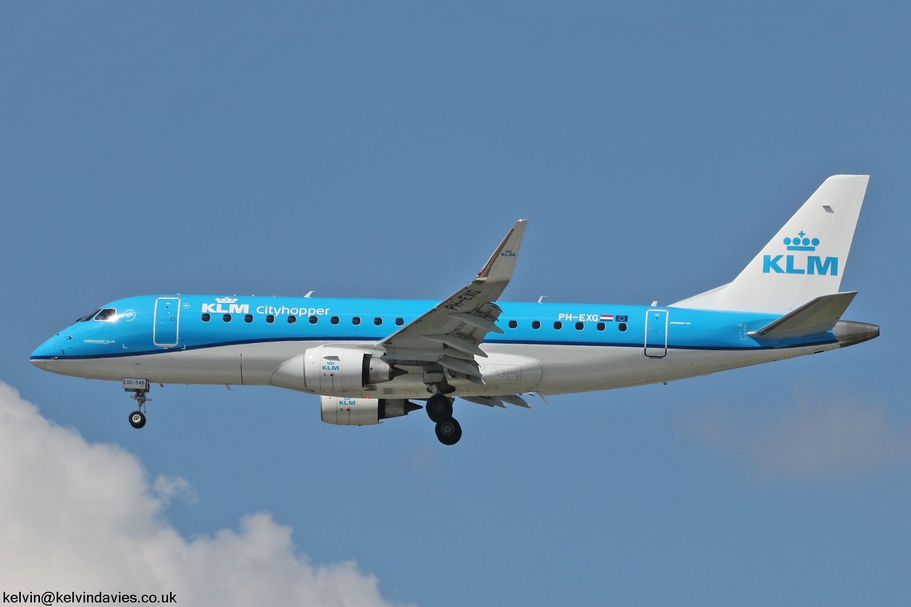 KLM Cityhopper Emb 175 PH-EXG
