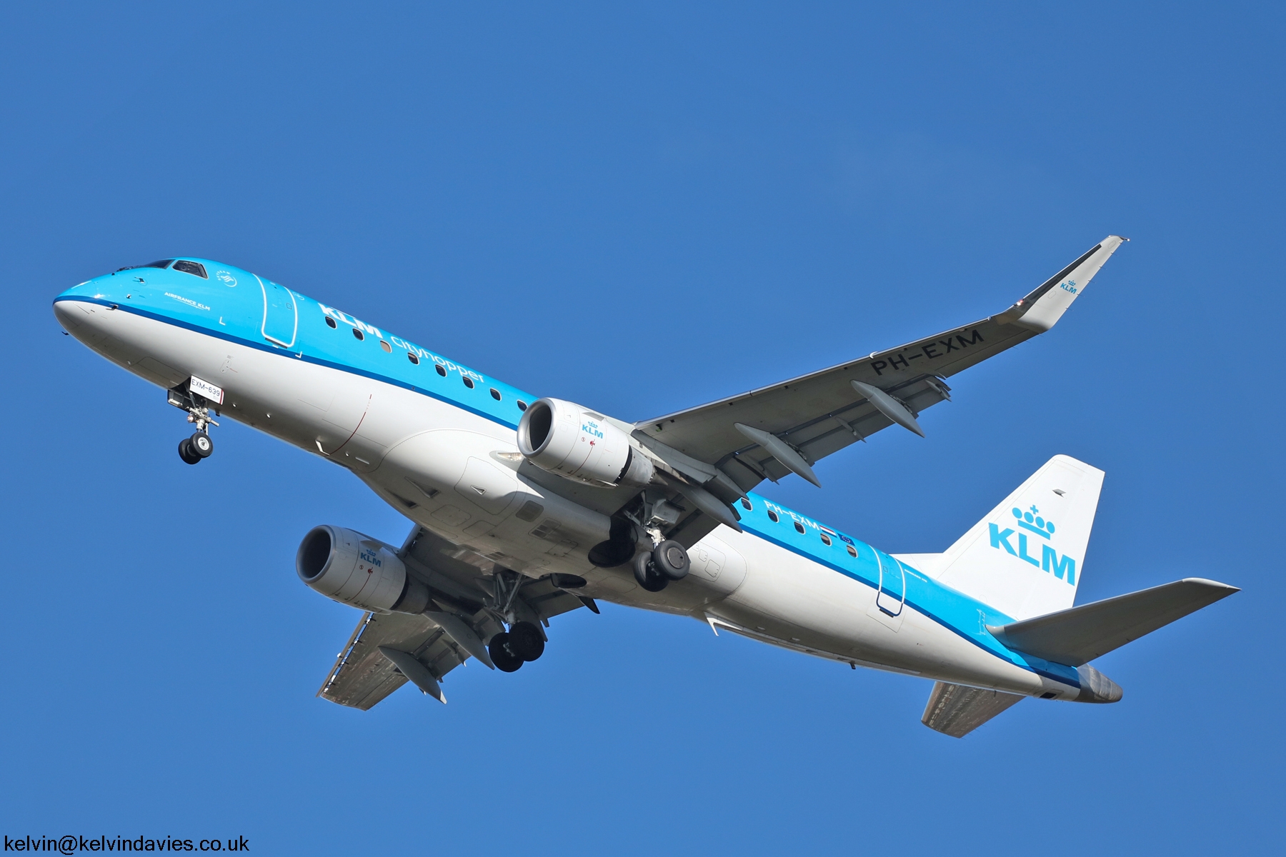 KLM Cityhopper EMB-175 PH-EXM