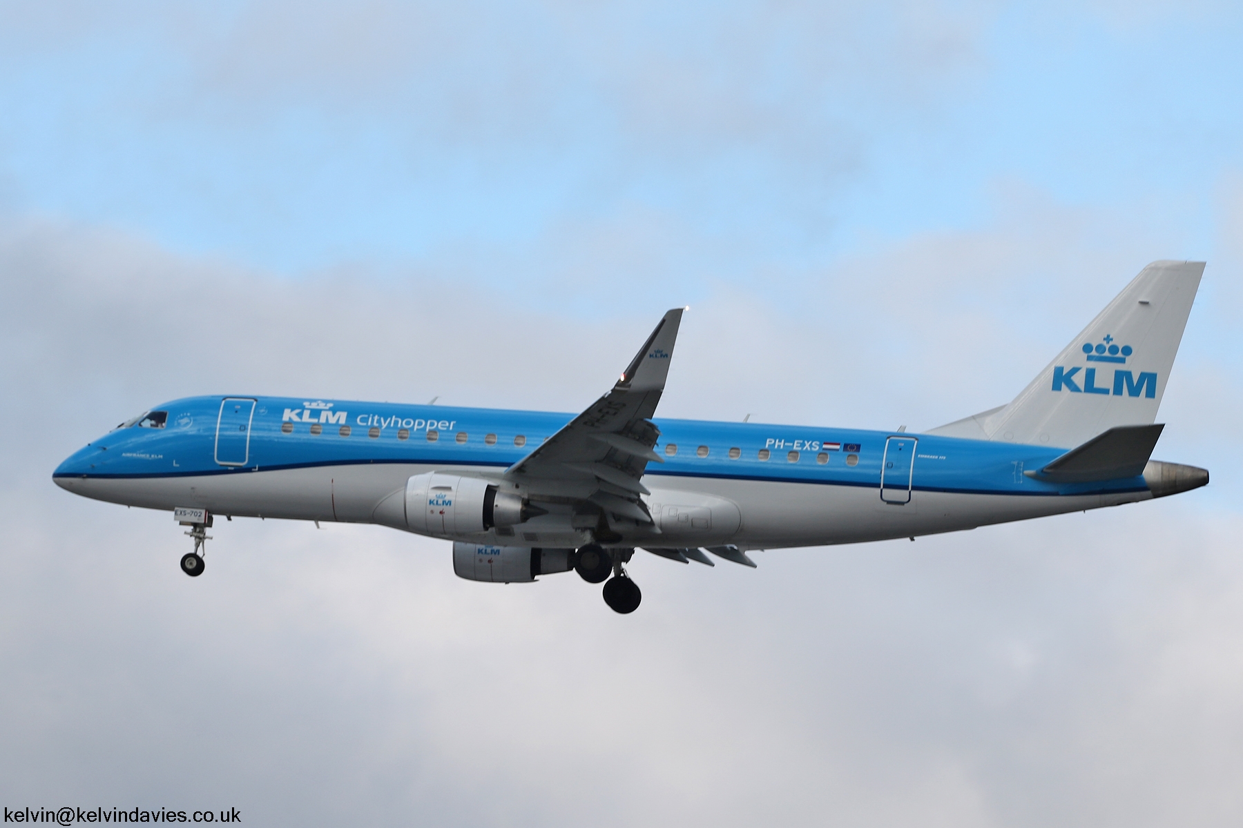 KLM Cityhopper Emb-175 PH-EXS