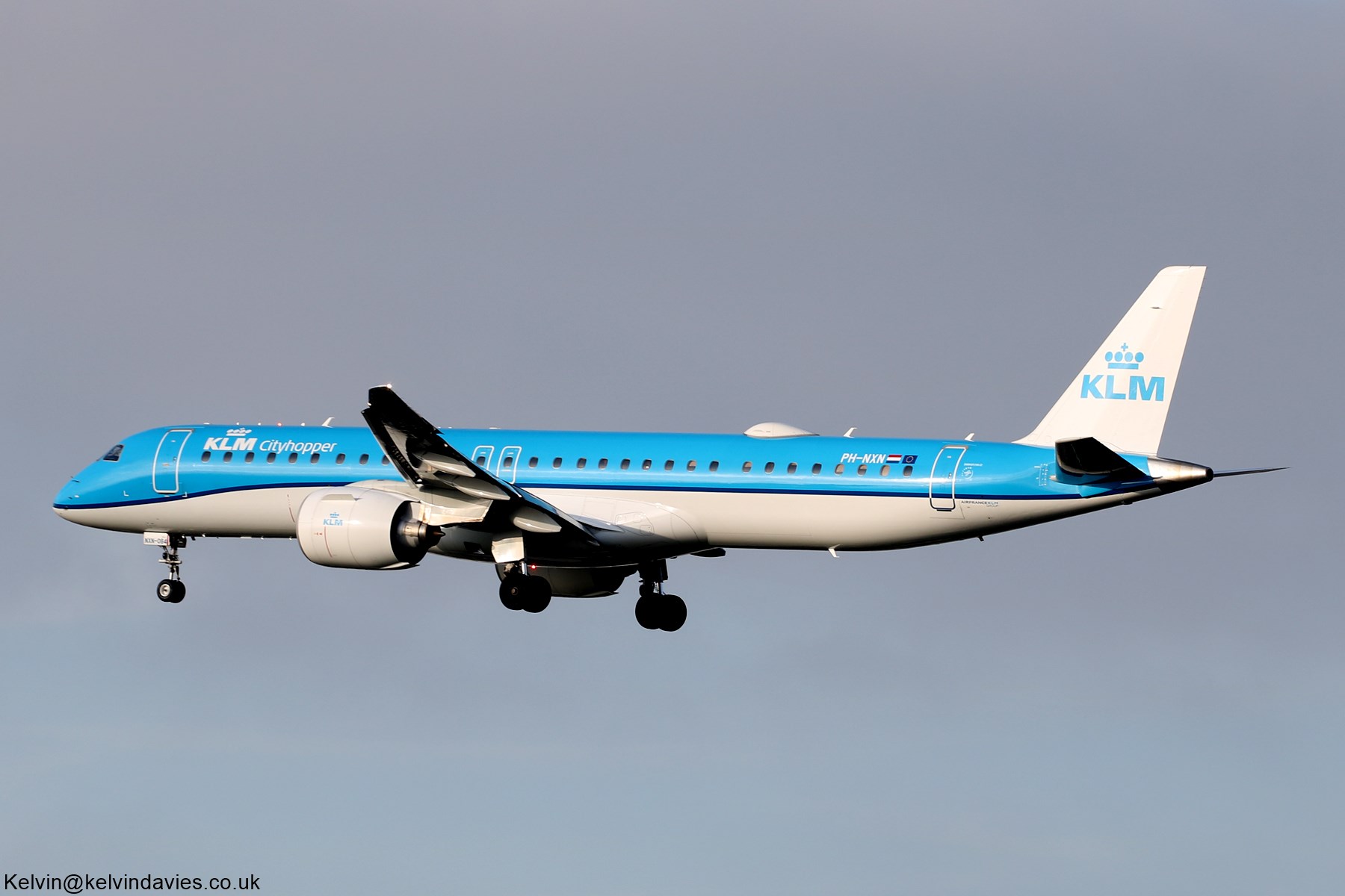 KLM Cityhopper EMB-195 E2 PH-NXN