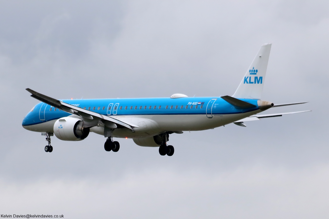 KLM cityhopper Emb 195 PH-NXO