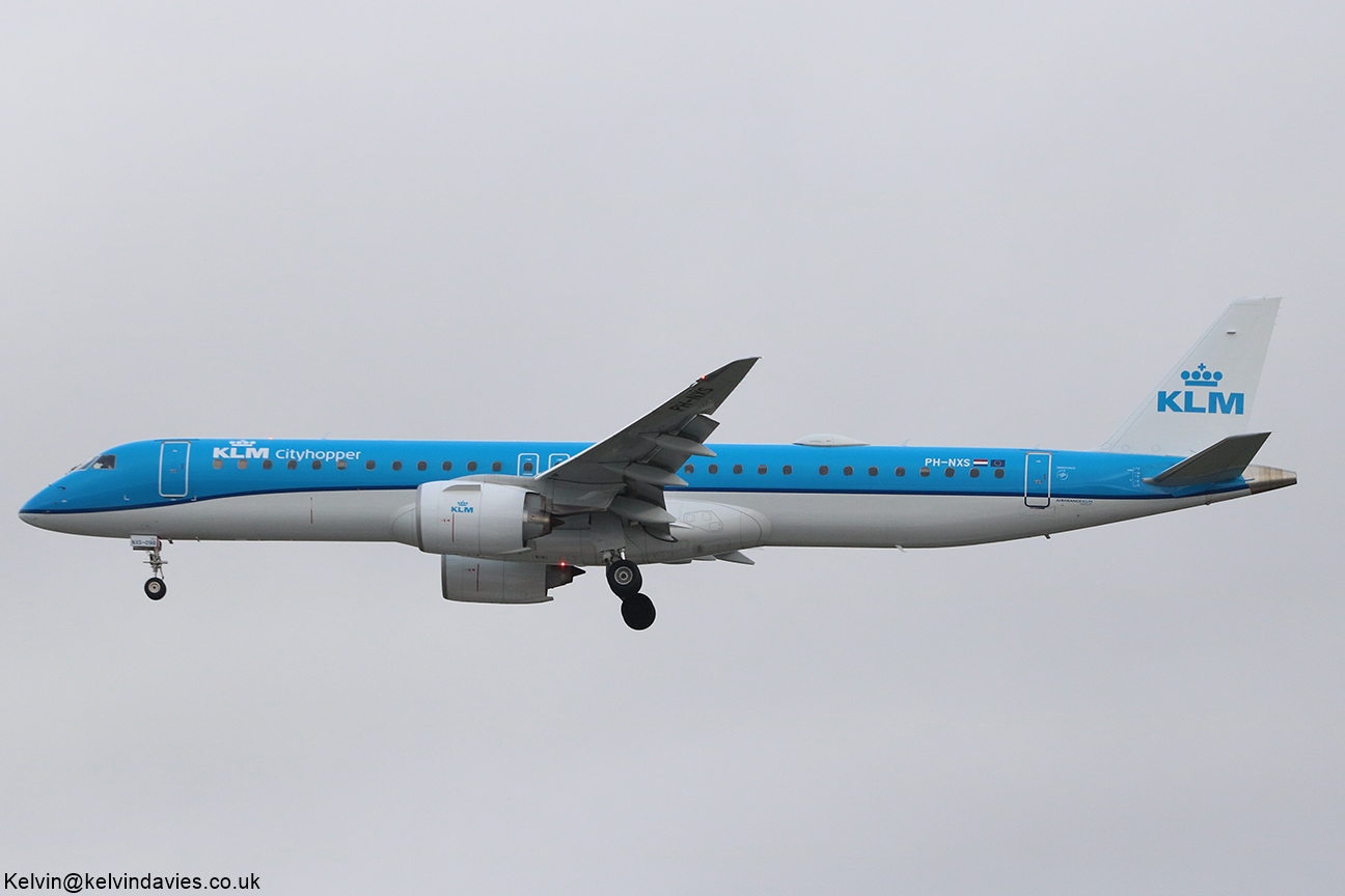 KLM Emb 195-E2 PH-NXS