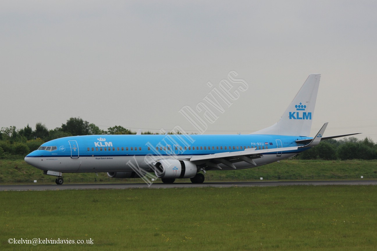 KLM 737 PH-BXU