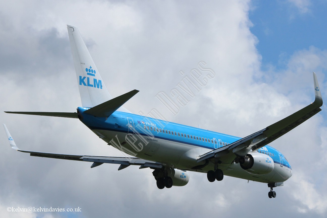 KLM 737 PH-BXY