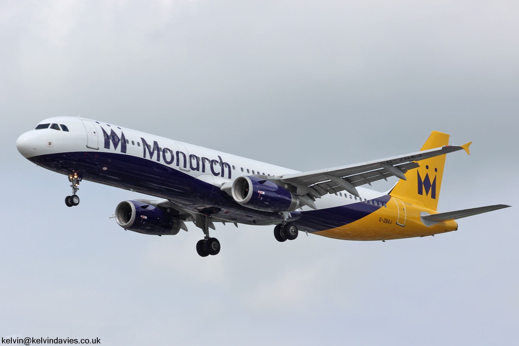 Monarch Airlines A321 G-ZBAJ