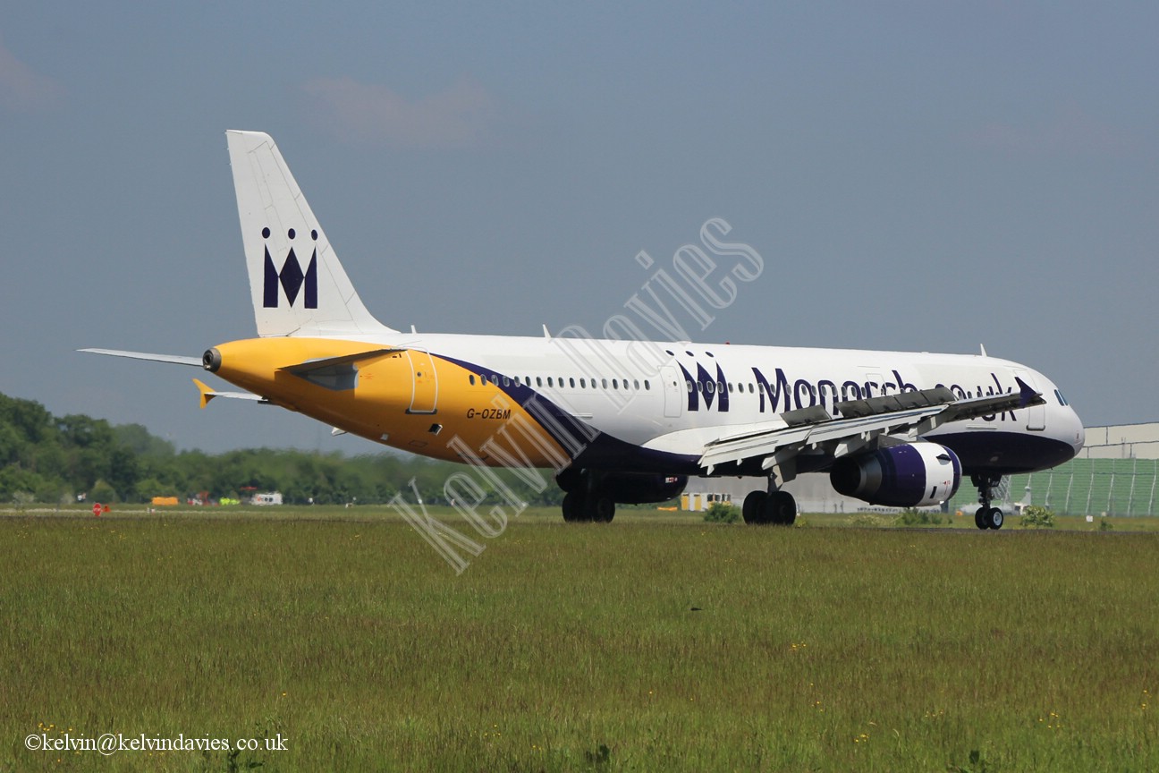 Monarch Airlines A321 G-OZBM