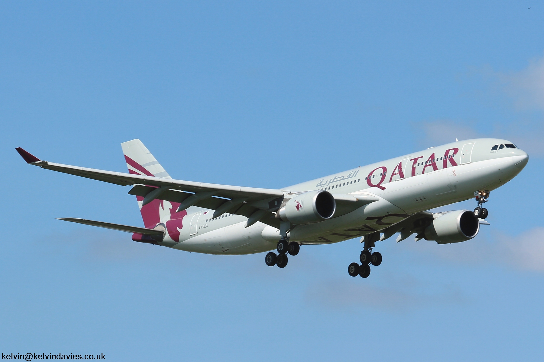 Qatar Airways A330 A7-ACA
