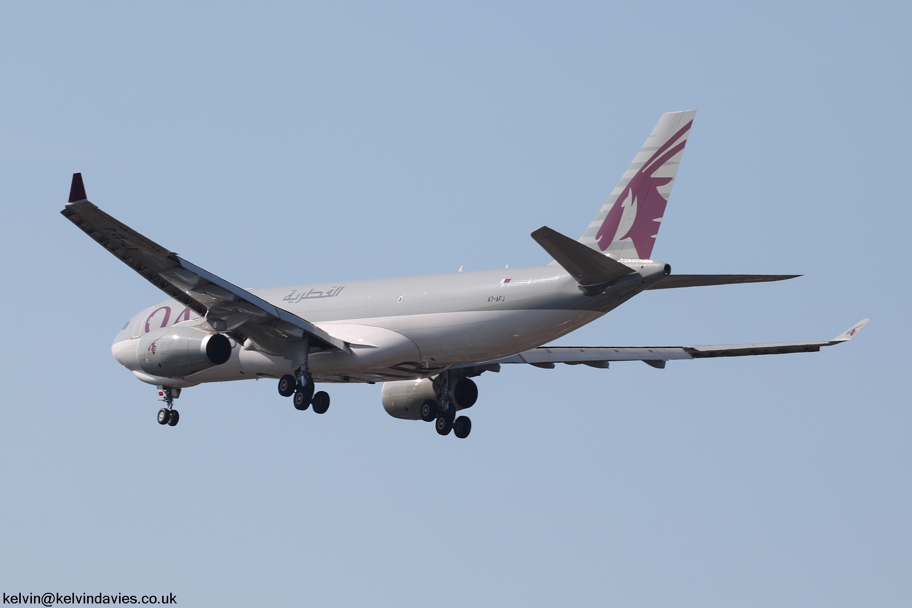 Qatar Airways A330 A7-AFJ