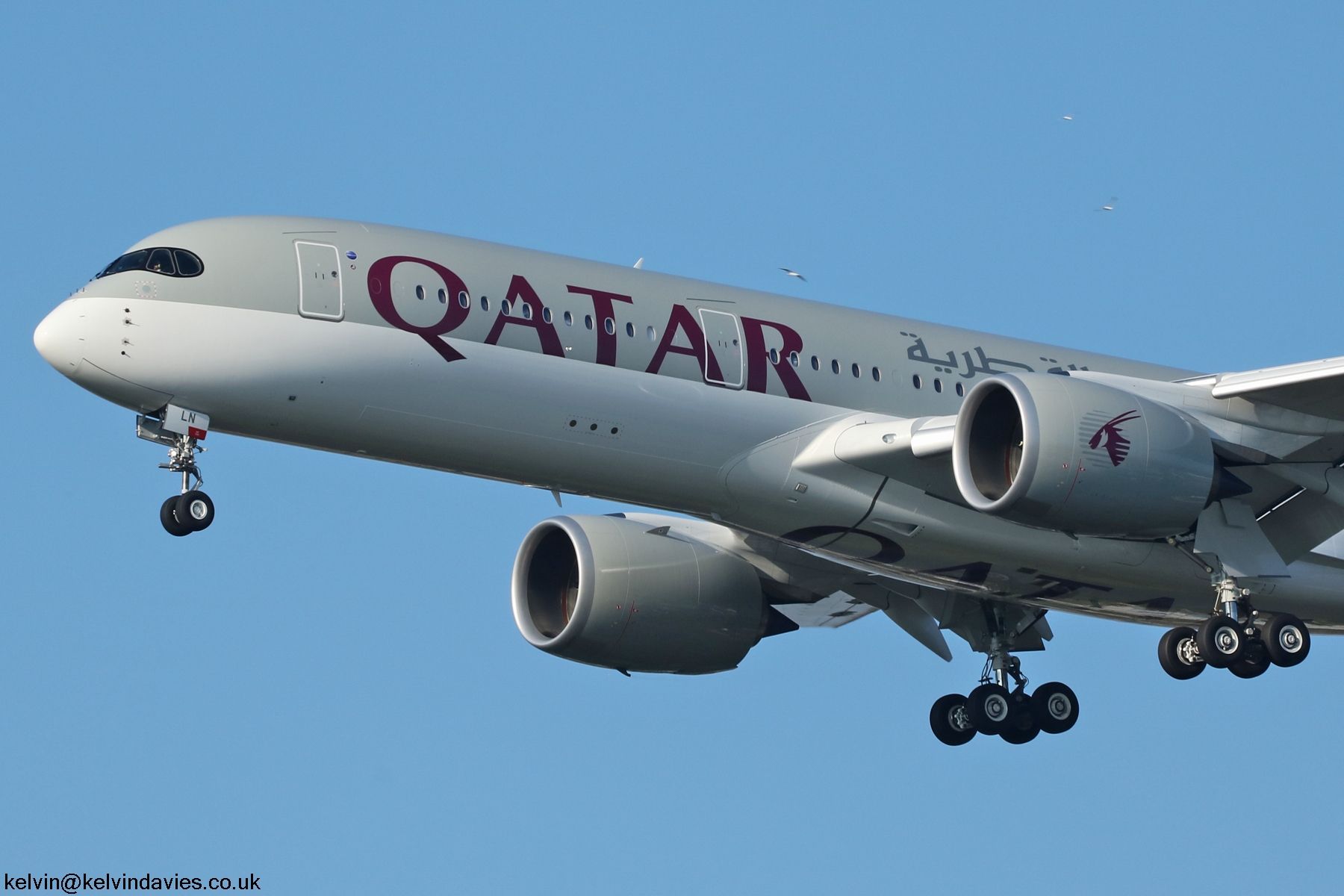 Qatar Airways A350 A7-ALN