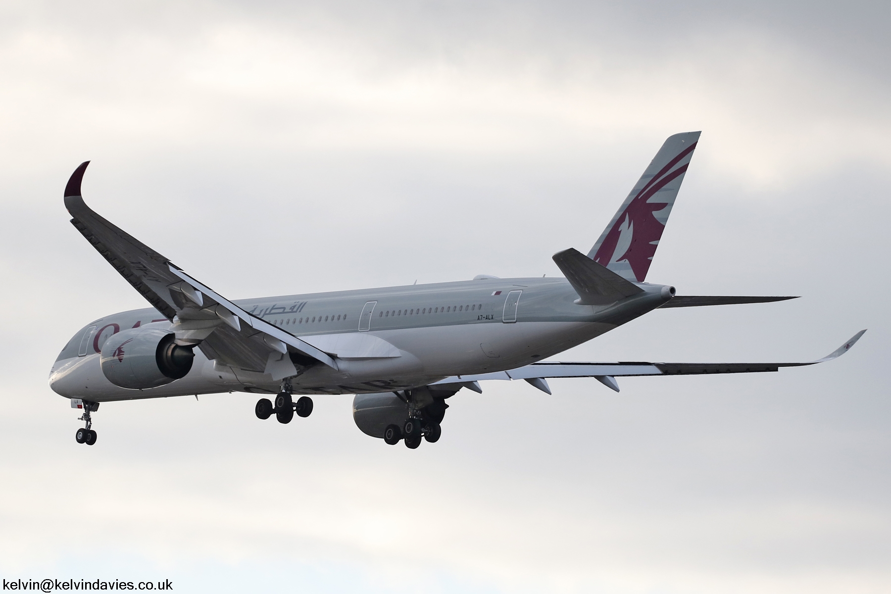 Qatar Airways A350 A7-ALX