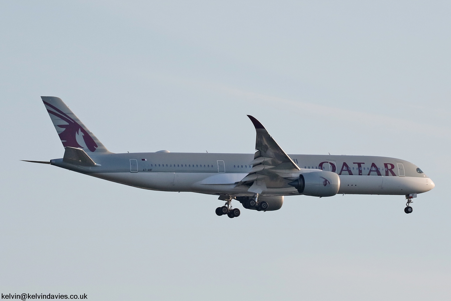 Qatar Airways A350 A7-AMF