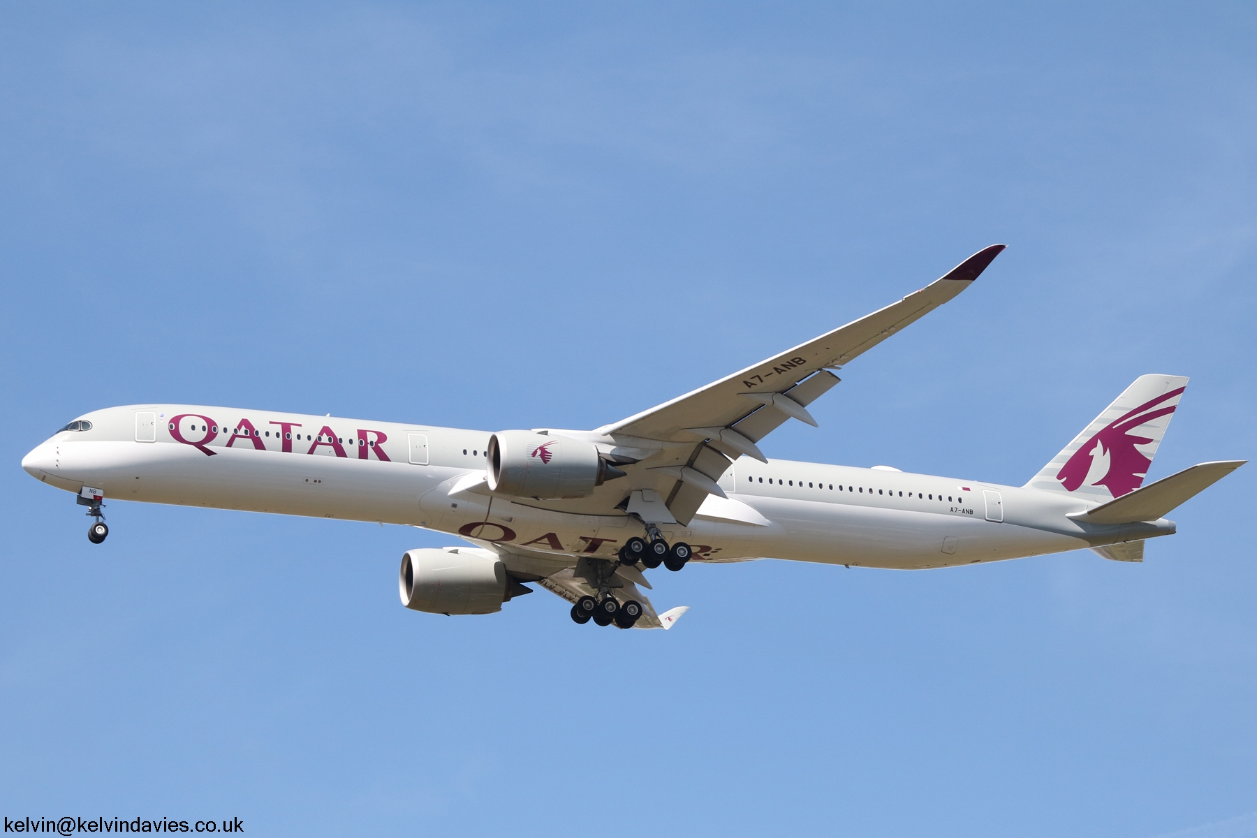Qatar Airways A350 A7-ANB
