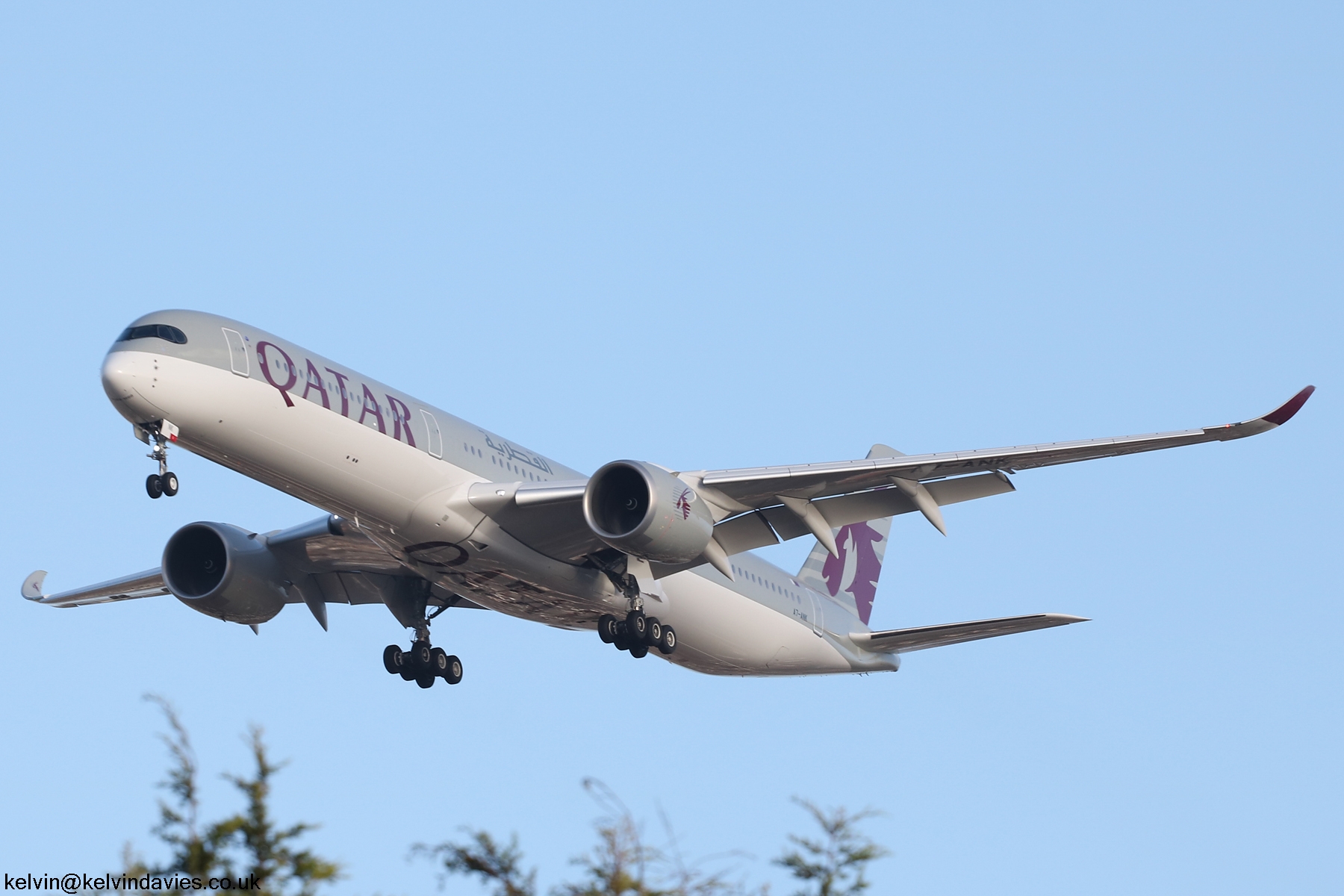 Qatar Airways A350 A7-ANK