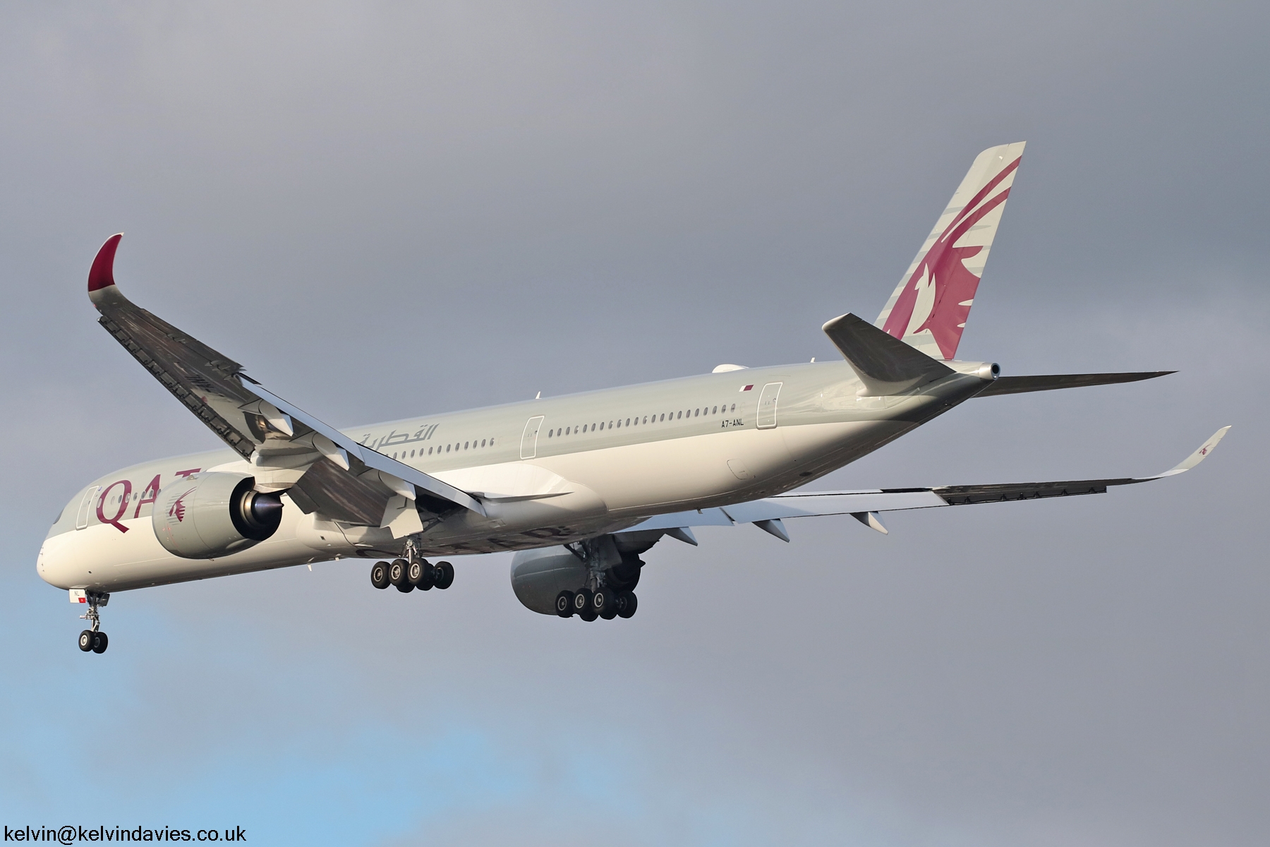 Qatar Airways A350 A7-ANL
