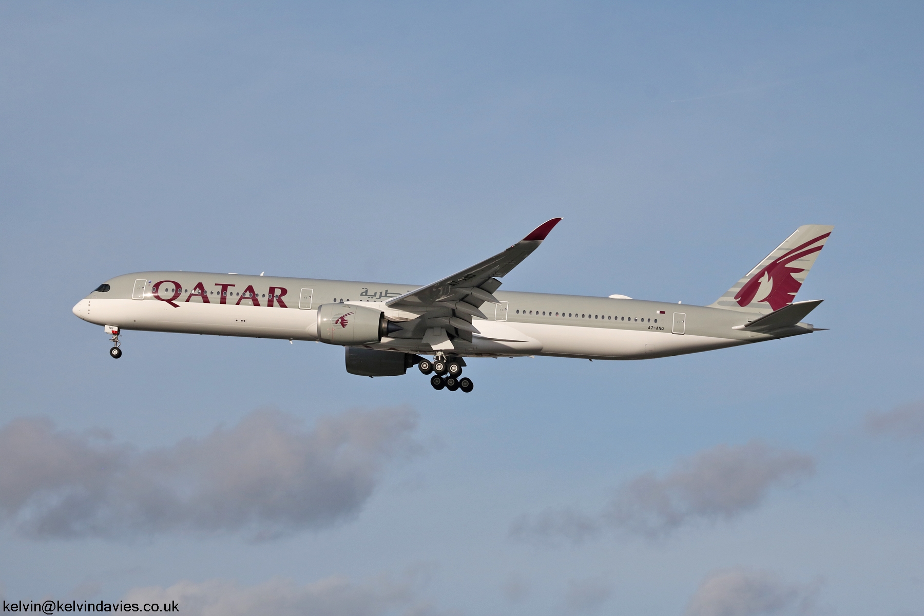 Qatar Airways A350 A7-ANQ