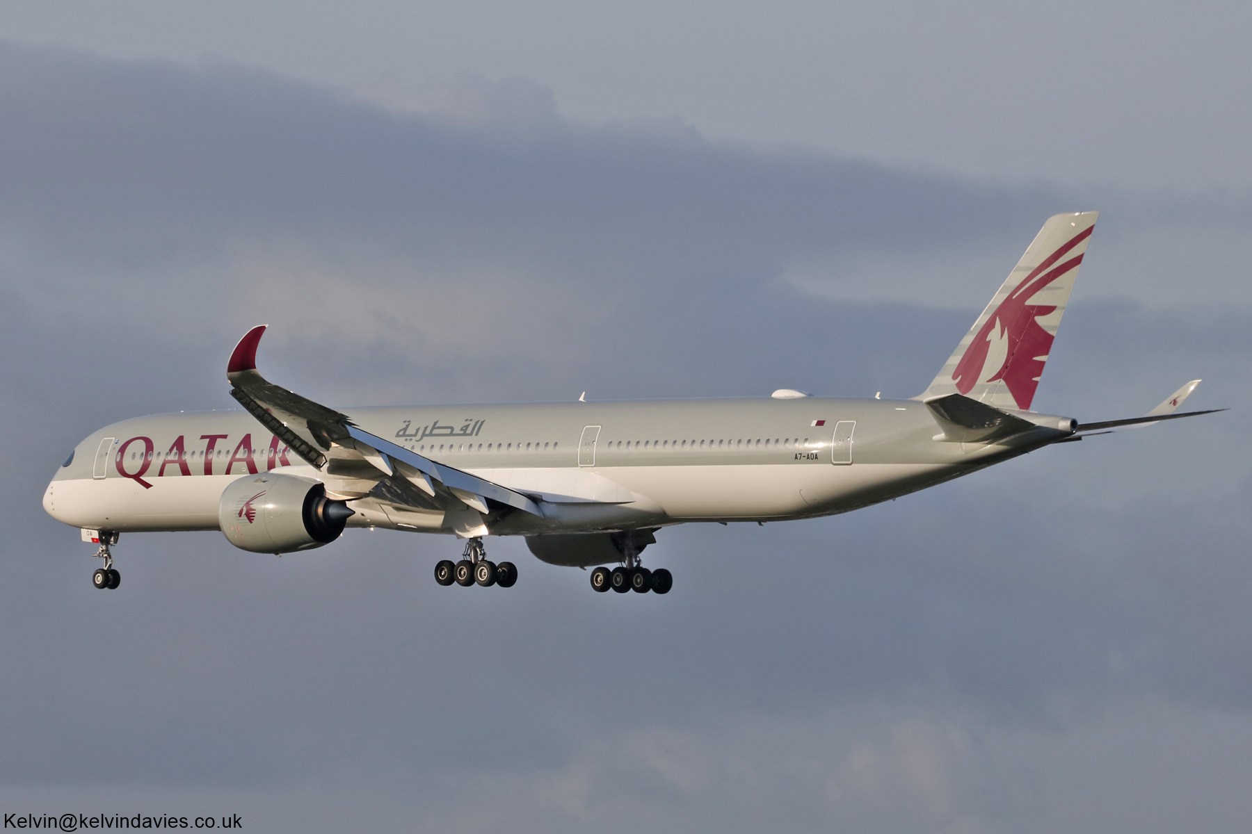 Qatar Airways A350 A7-AOA