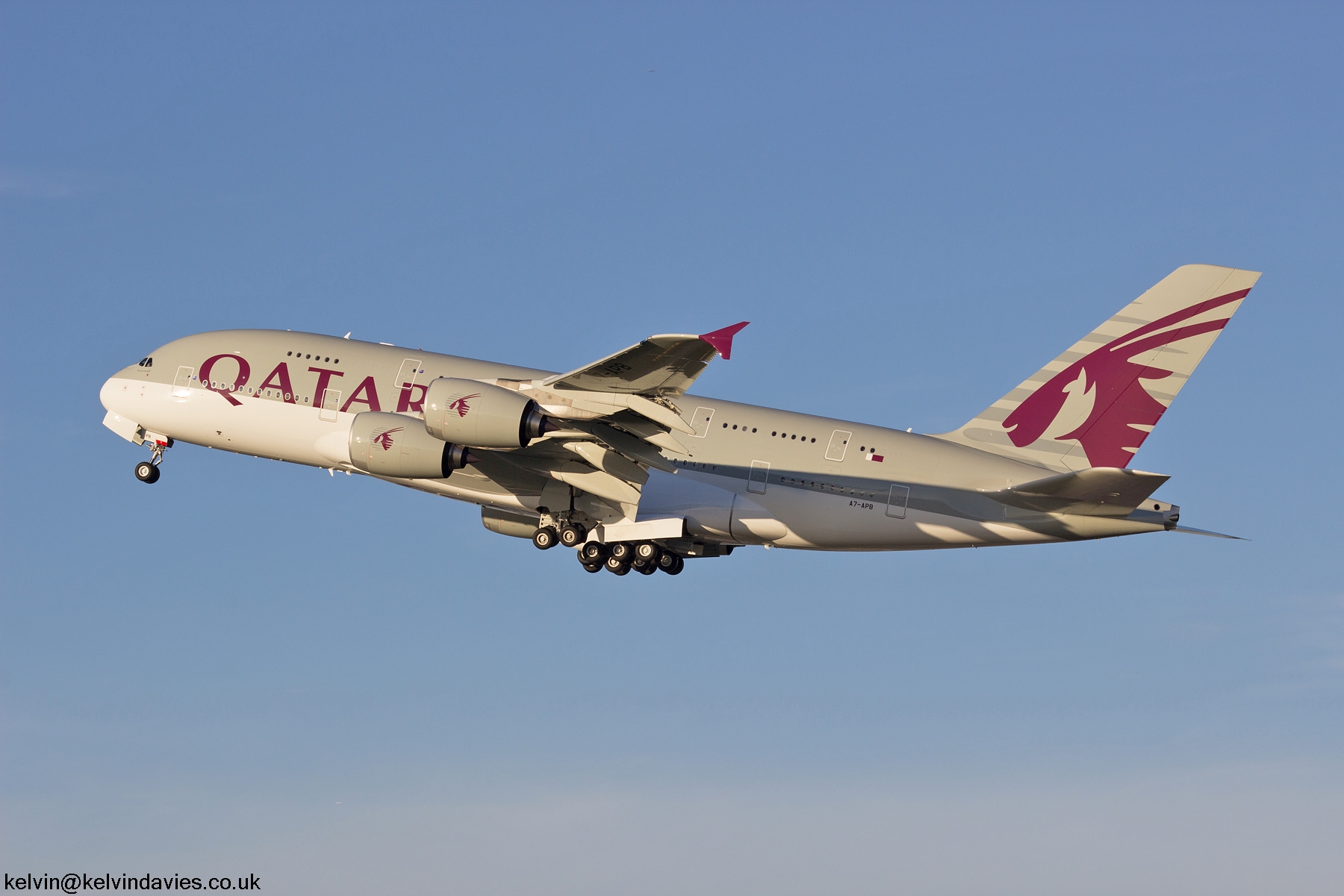 Qatar Airways A380 A7-APB