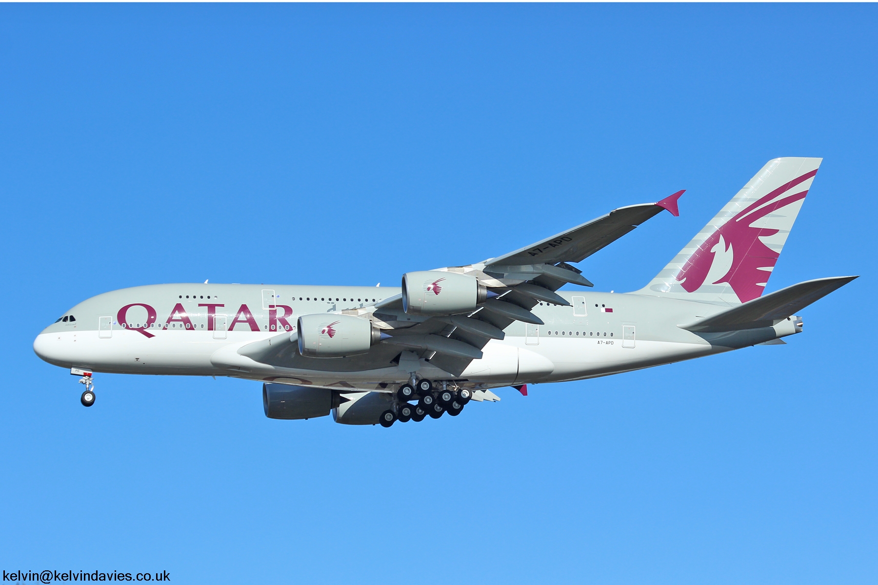 Qatar Airways A380 A7-APD