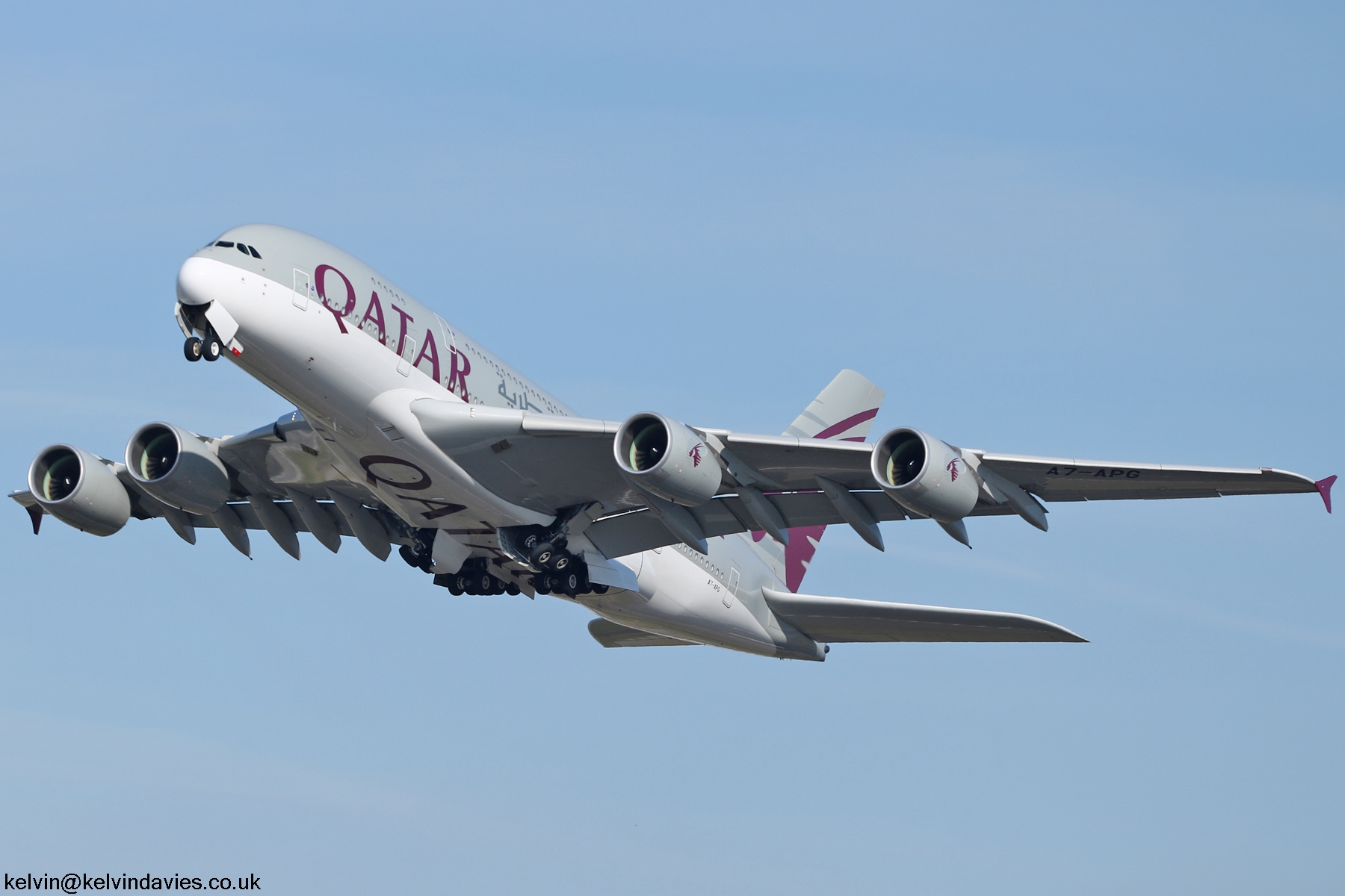 Qatar Airways A380 A7-APG