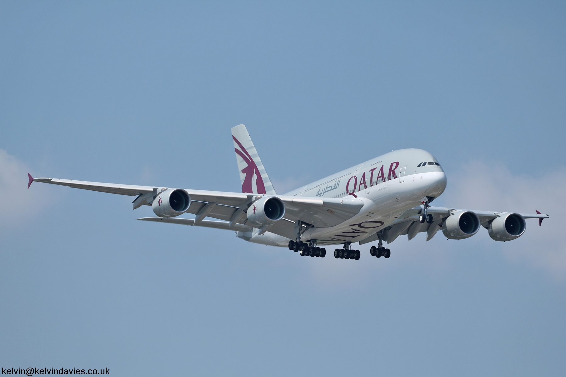 Qatar Airways A380 A7-APJ