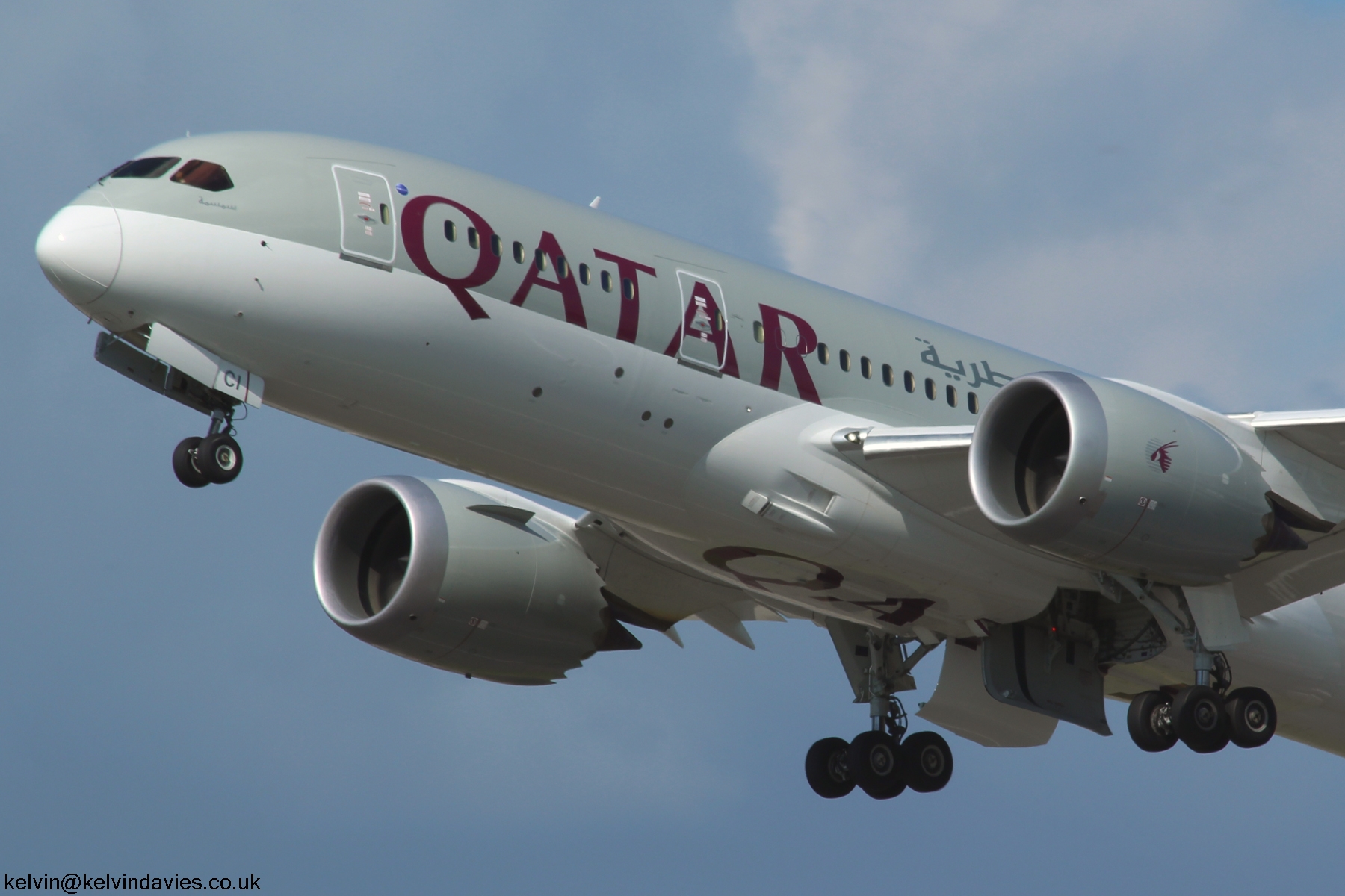 Qatar Airways 787 A7-BCI