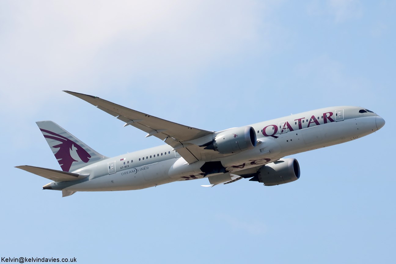 Qatar Airways 787 A7-BCV
