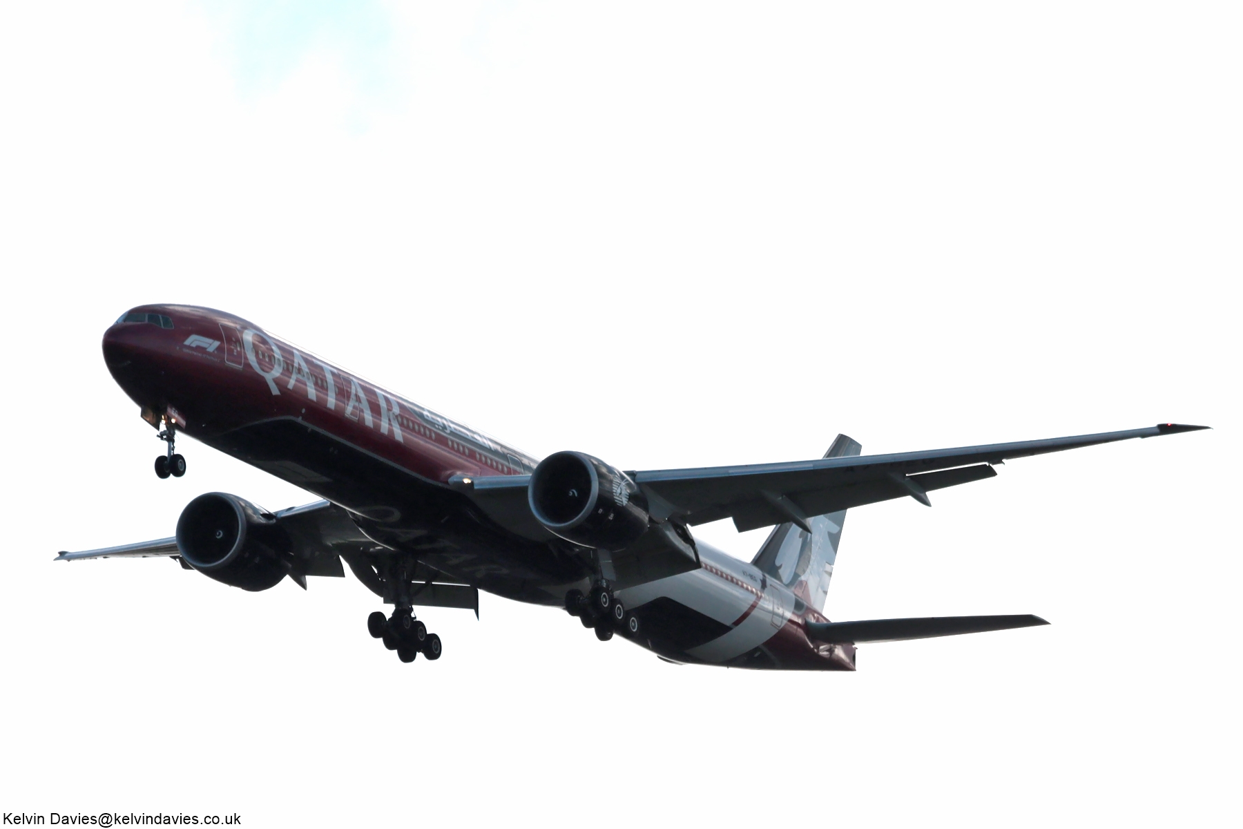 Qatar Airways 777 A7-BEG