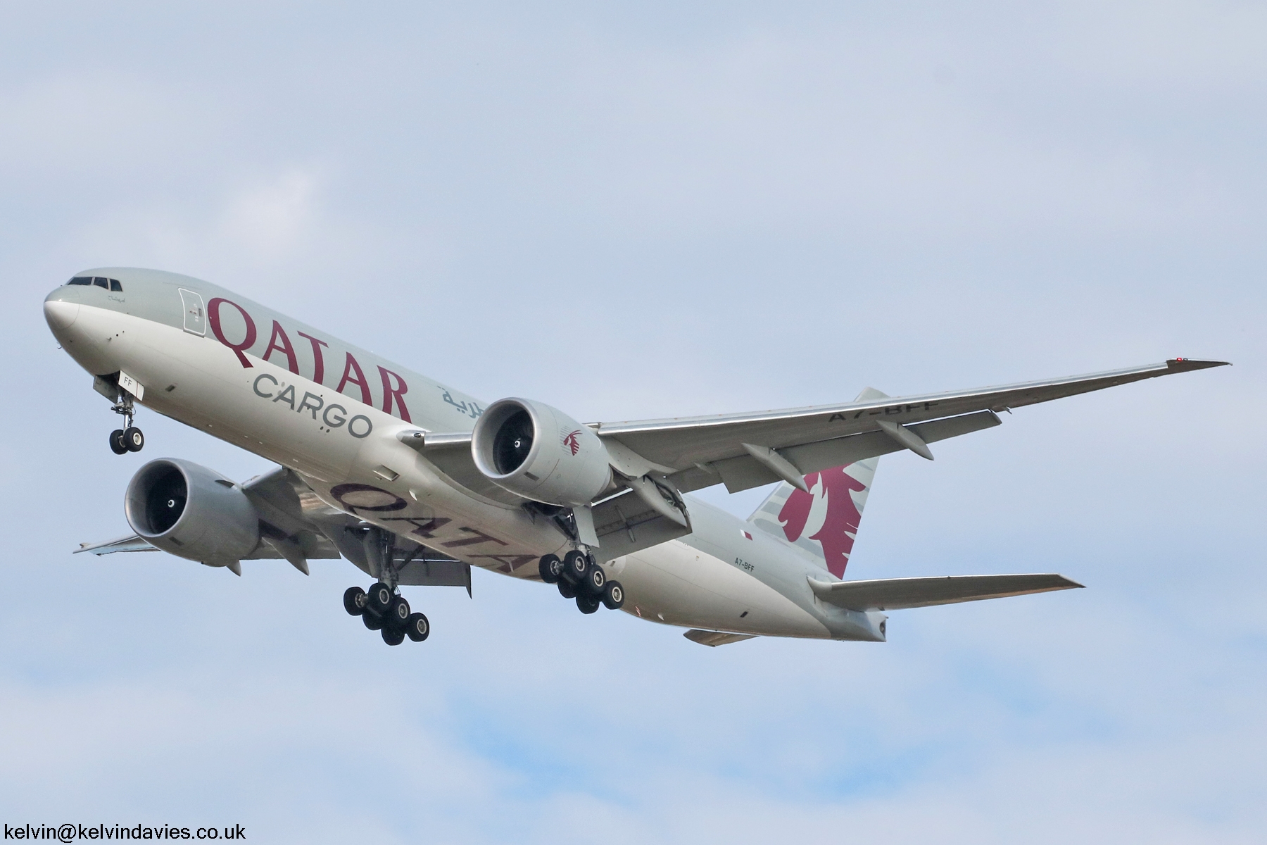 Qatar Airways 777 A7-BFF