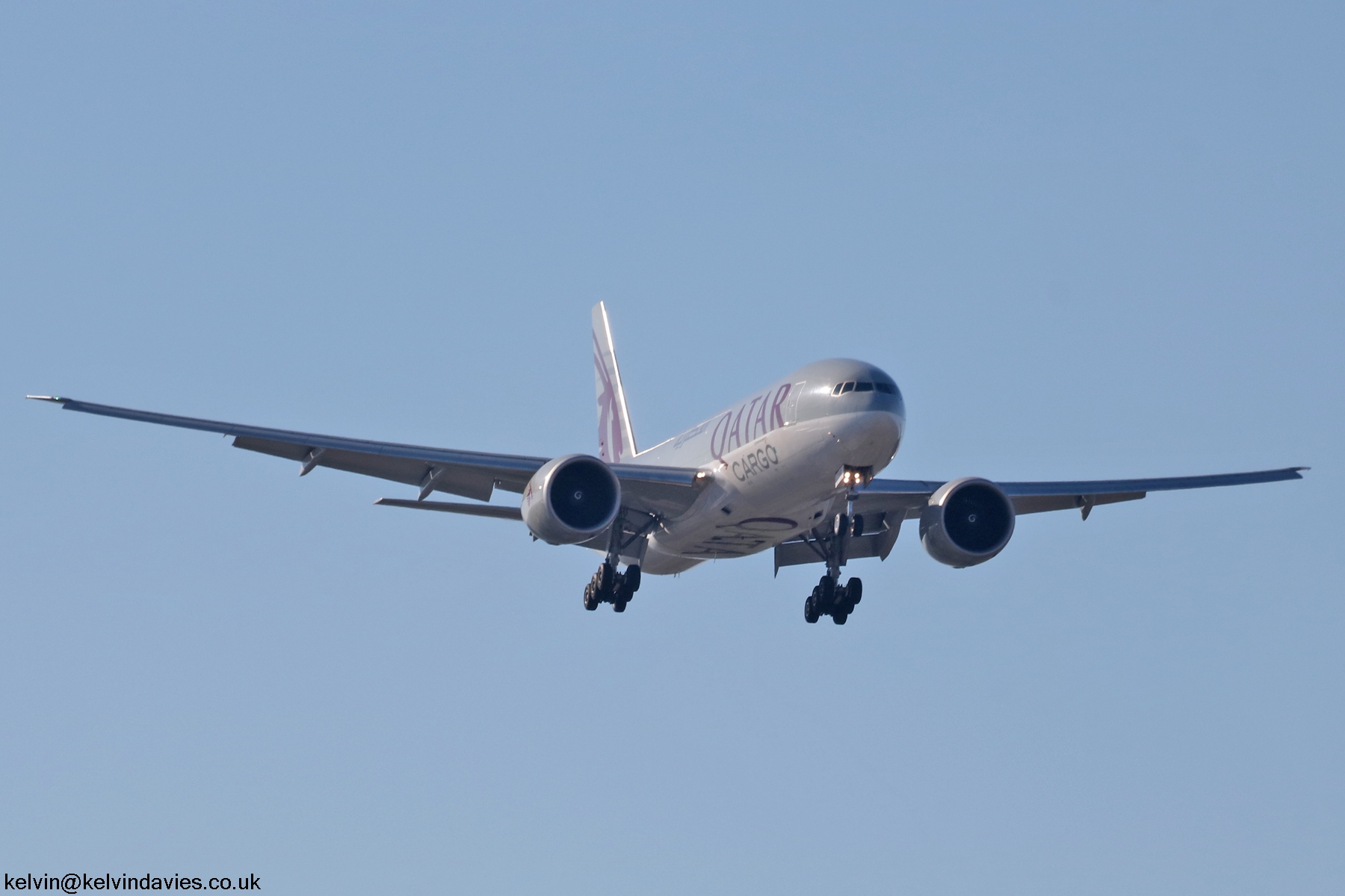 Qatar Airways Cargo 777 A7-BFR