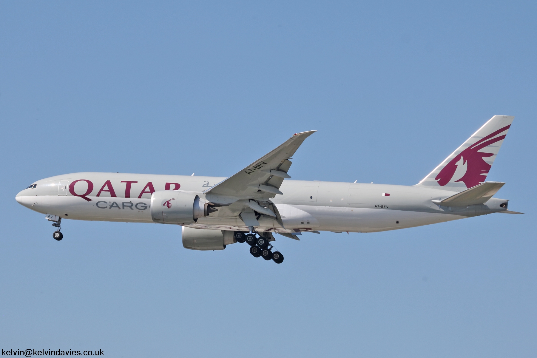 Qatar Airways 777 A7-BFV