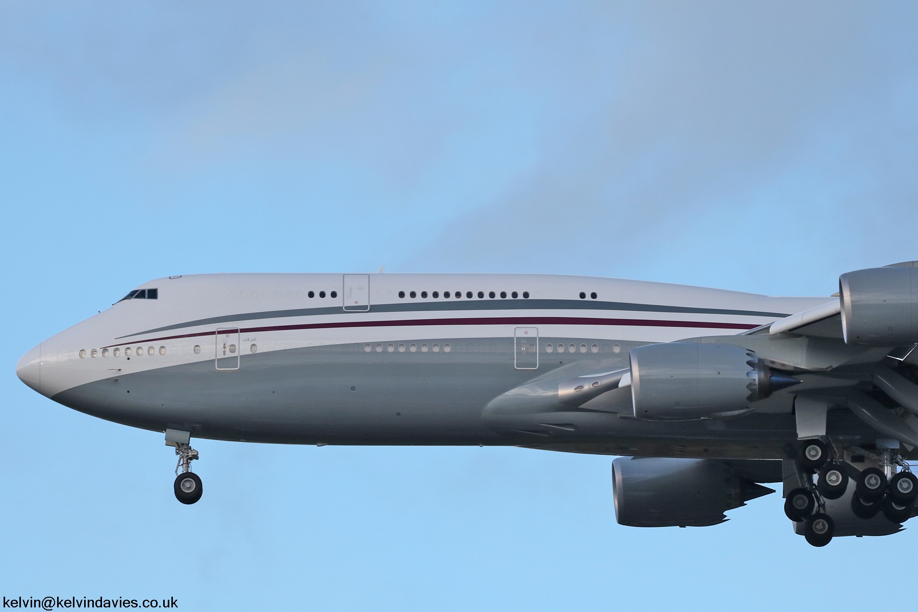 Qatar Amiri Flight 747 A7-HBJ